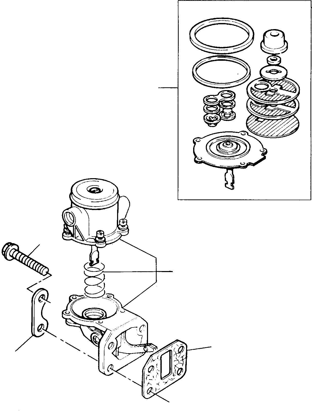 PUMP, ASSY. P2641A067 KOMATSU