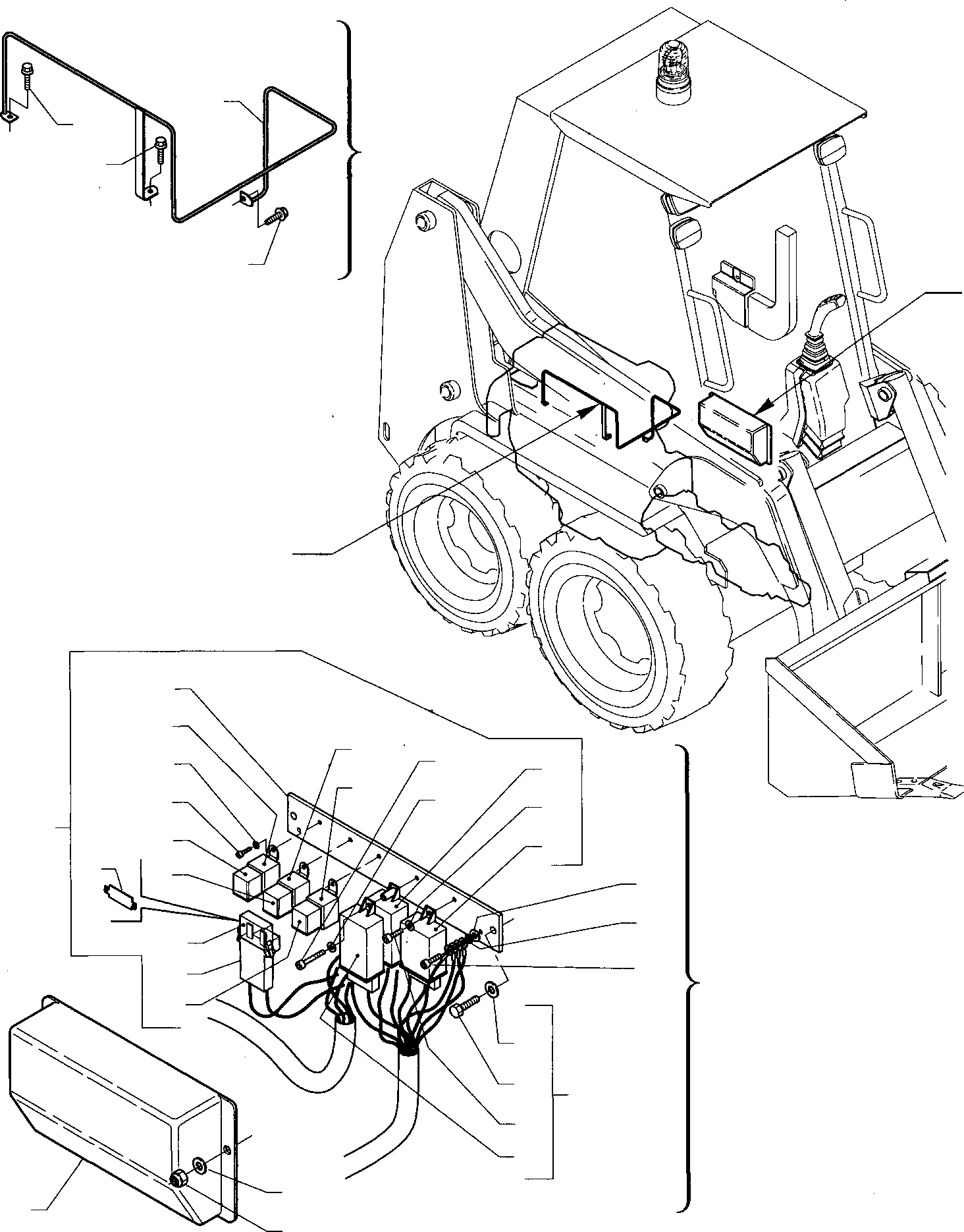 Опора 306403095 KOMATSU