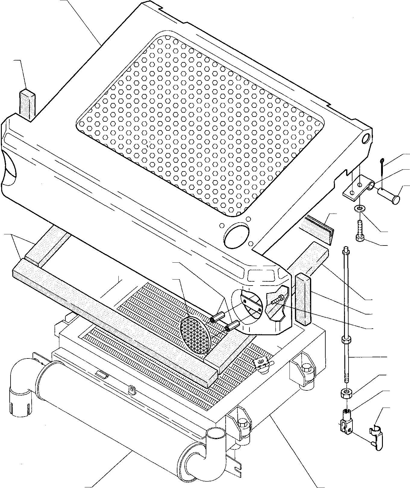 HOOD, REAR 338805057 KOMATSU