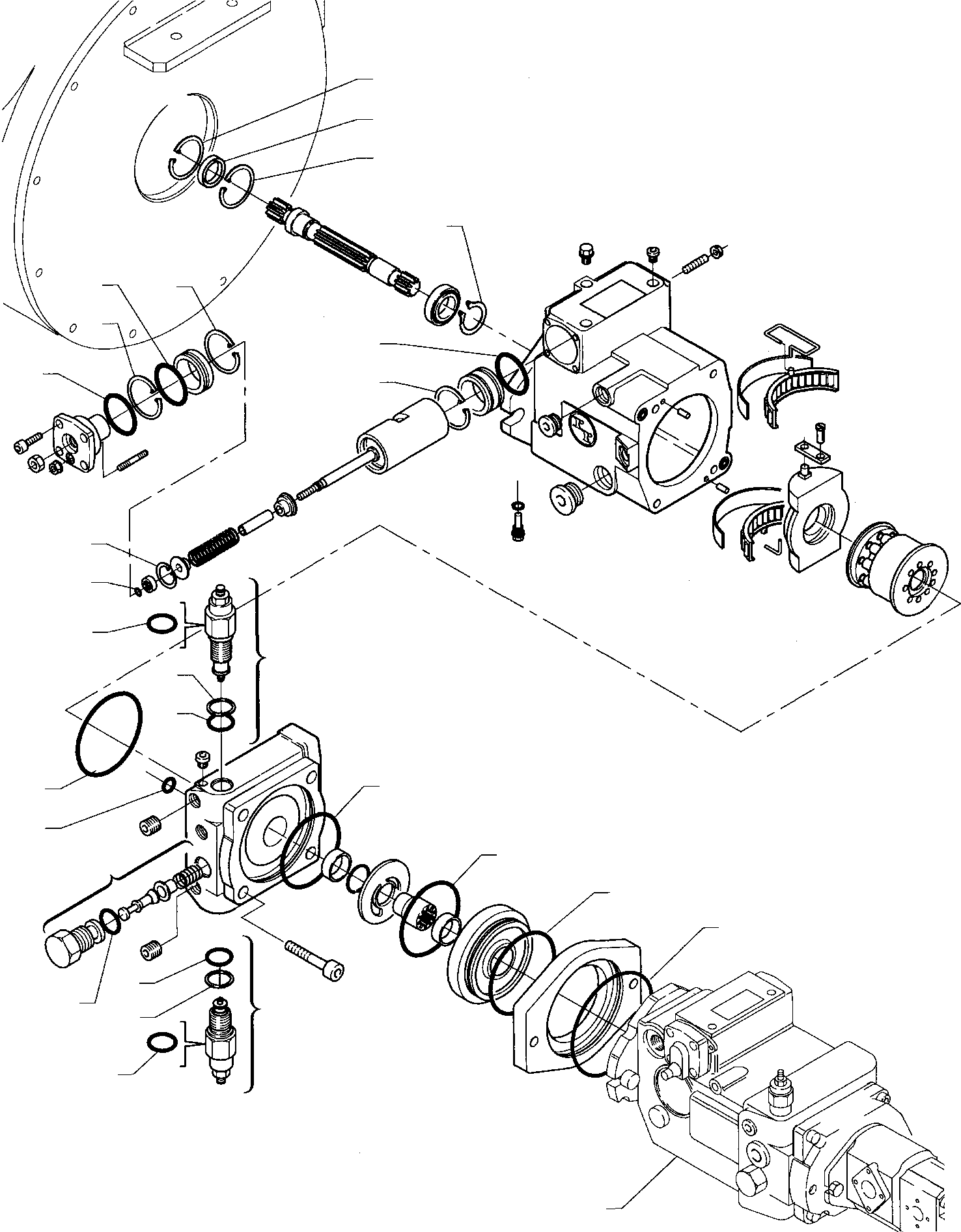 Стопорное кольцо 840225199 KOMATSU
