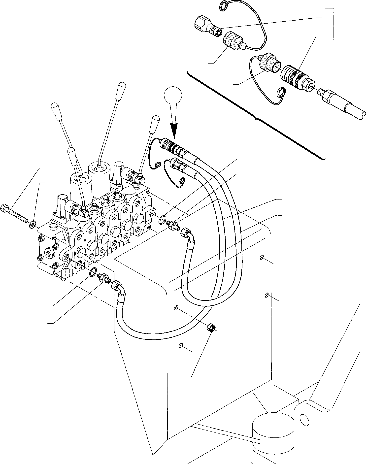 Шланг UE1200033 KOMATSU