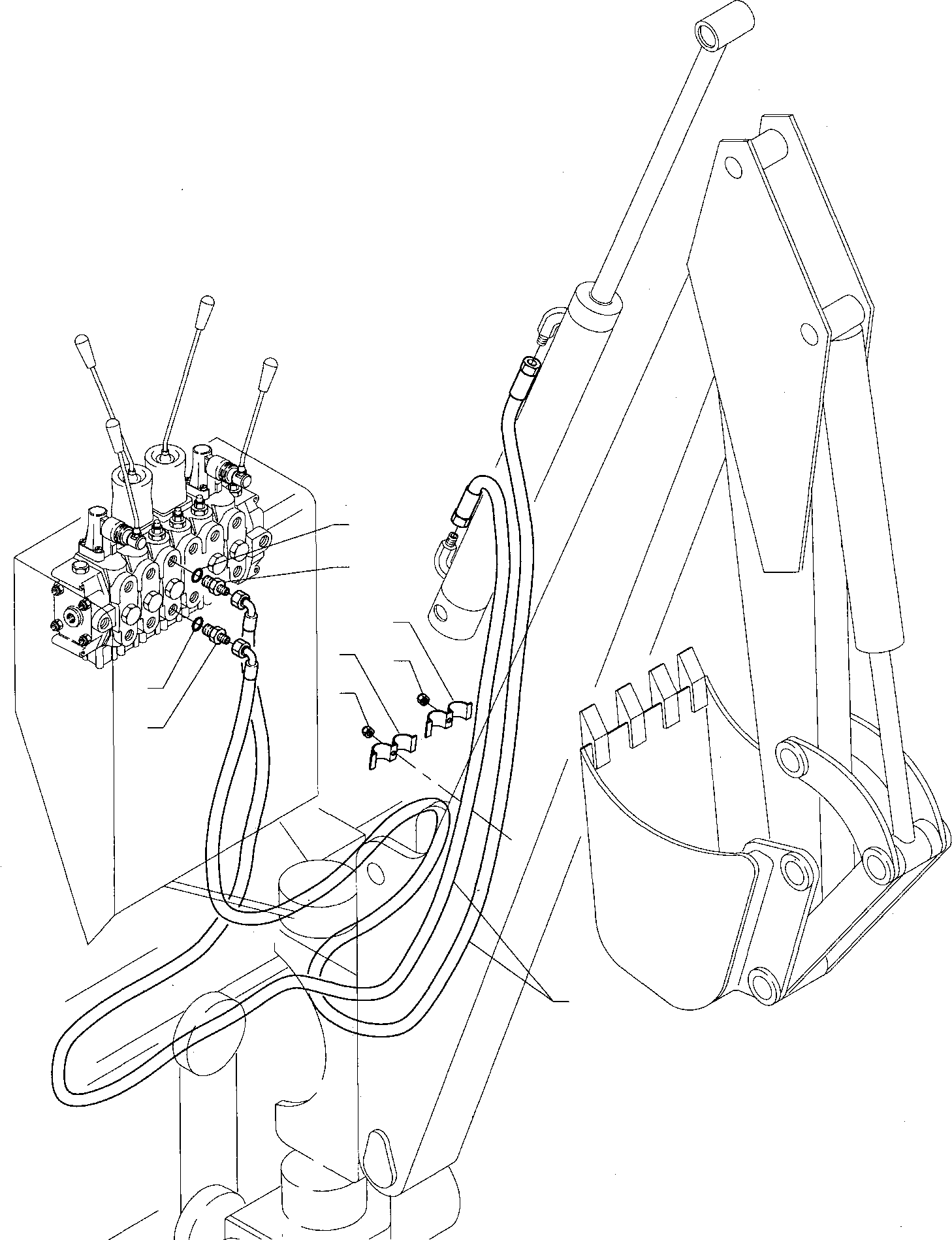 Шланг UE1200029 KOMATSU
