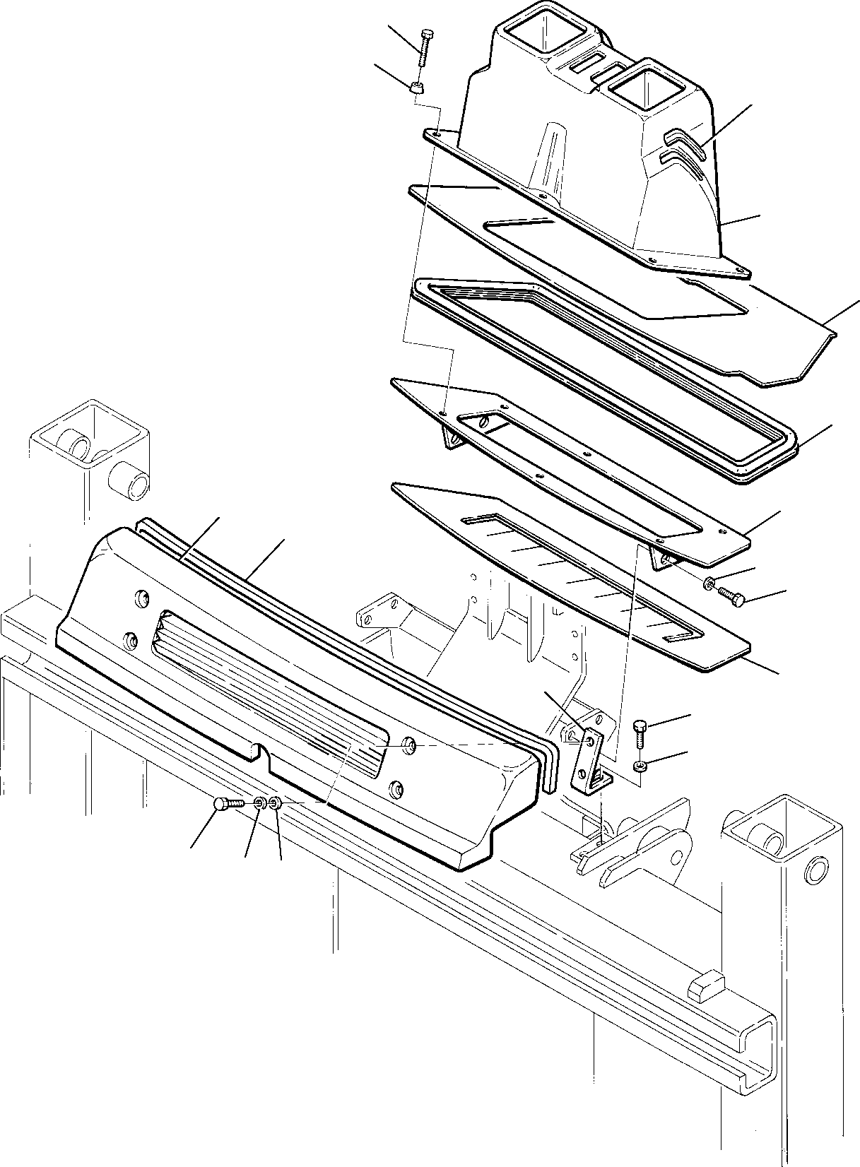 MAT, REAR 366505735 KOMATSU