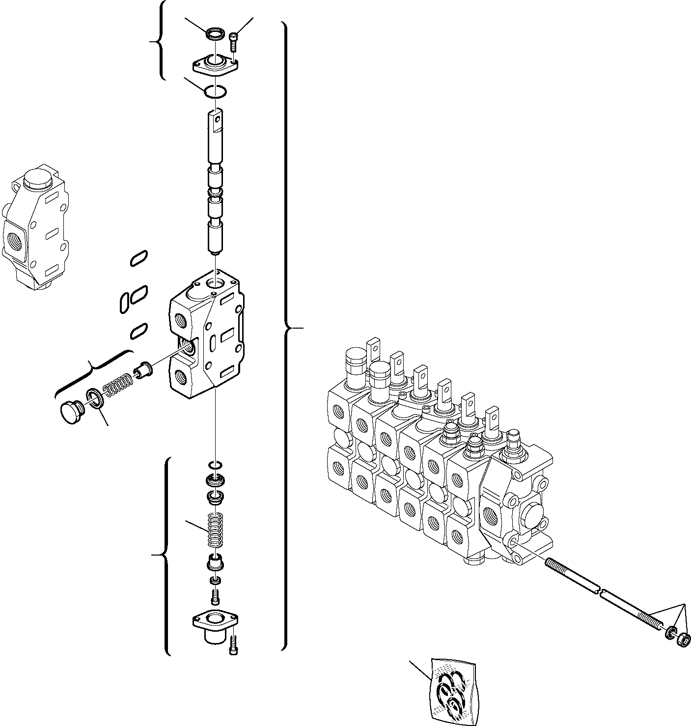 ELEMENT, ASSY 844100416 KOMATSU