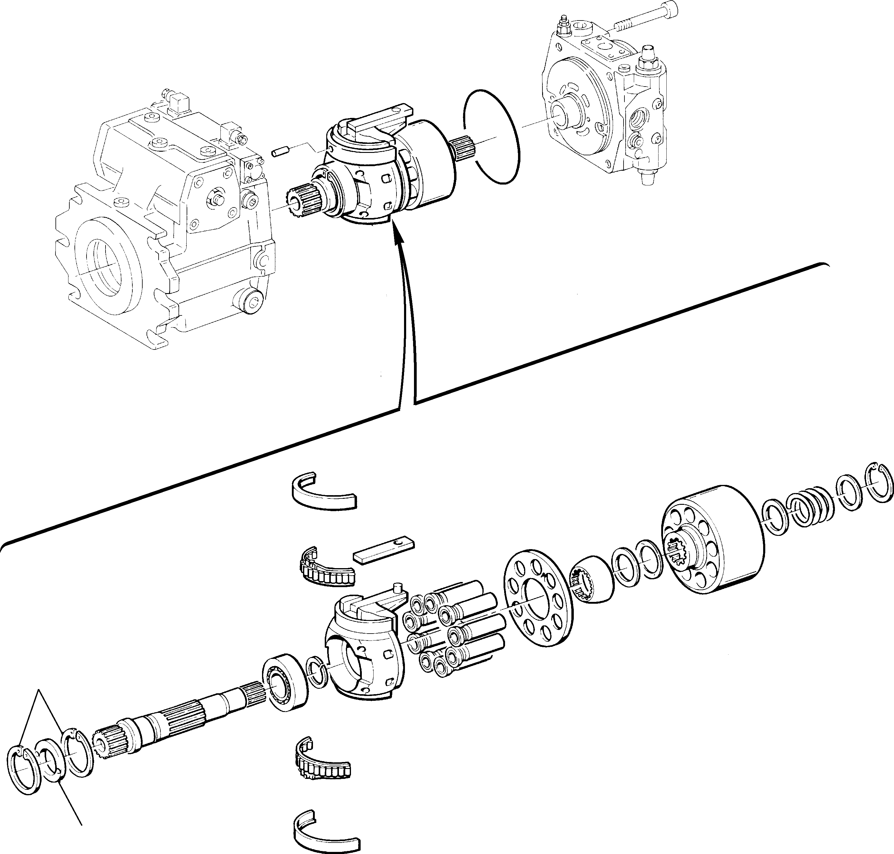 Стопорное кольцо 802250580 KOMATSU