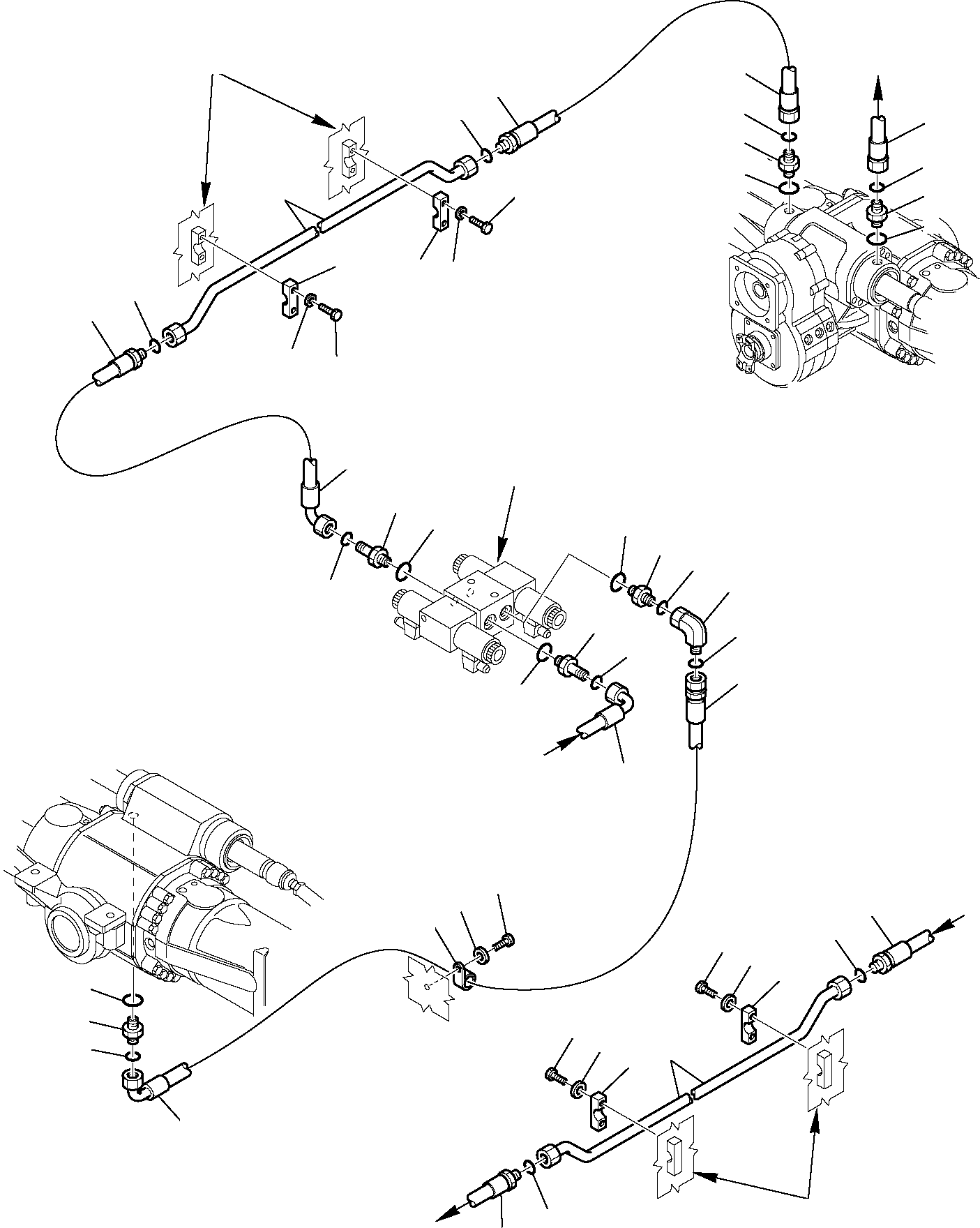 Хомут 21D-09-68280 KOMATSU