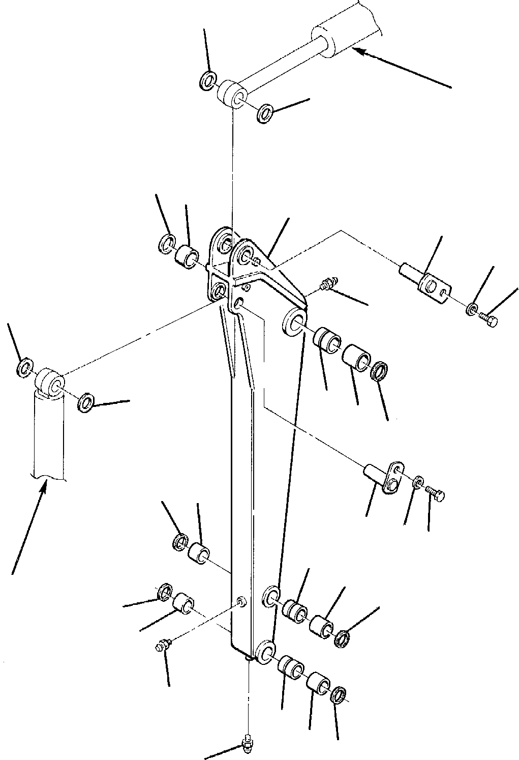 ARM, L=1600 mm 21D-70-12110 KOMATSU
