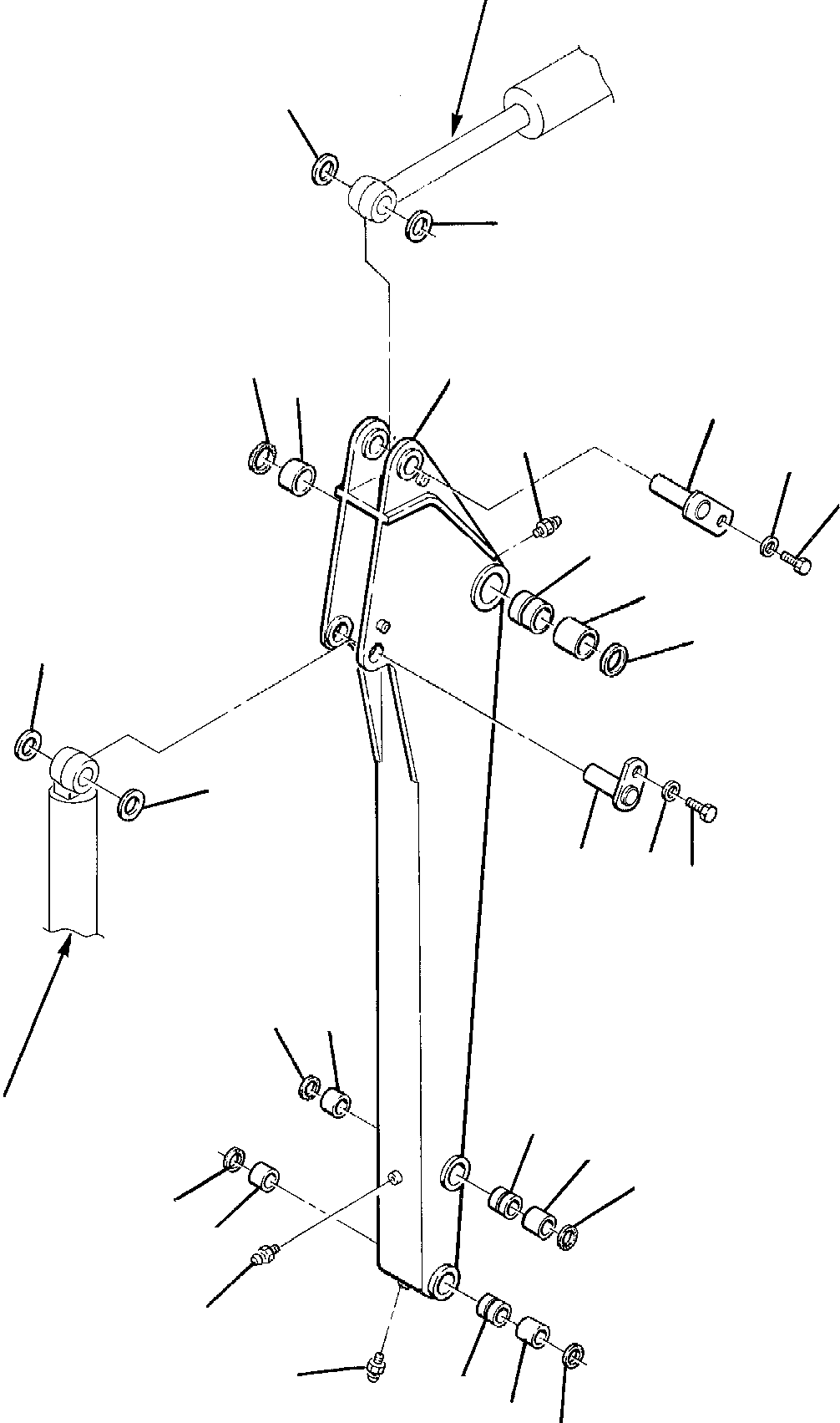 ARM, L=2300 mm 21D-70-12150 KOMATSU