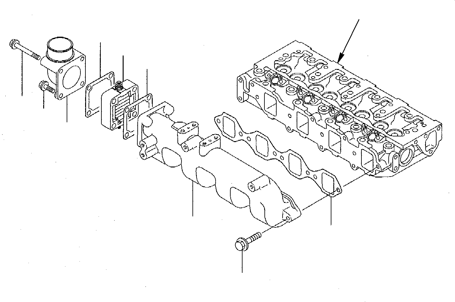 ENGINE, ASSY. (871070034) KOMATSU