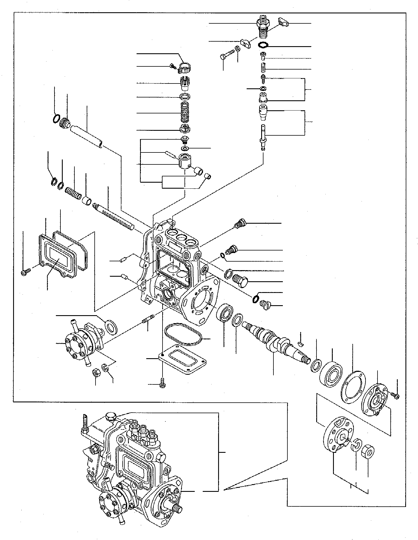 VALVE, SUCTION YM129208-51300 KOMATSU