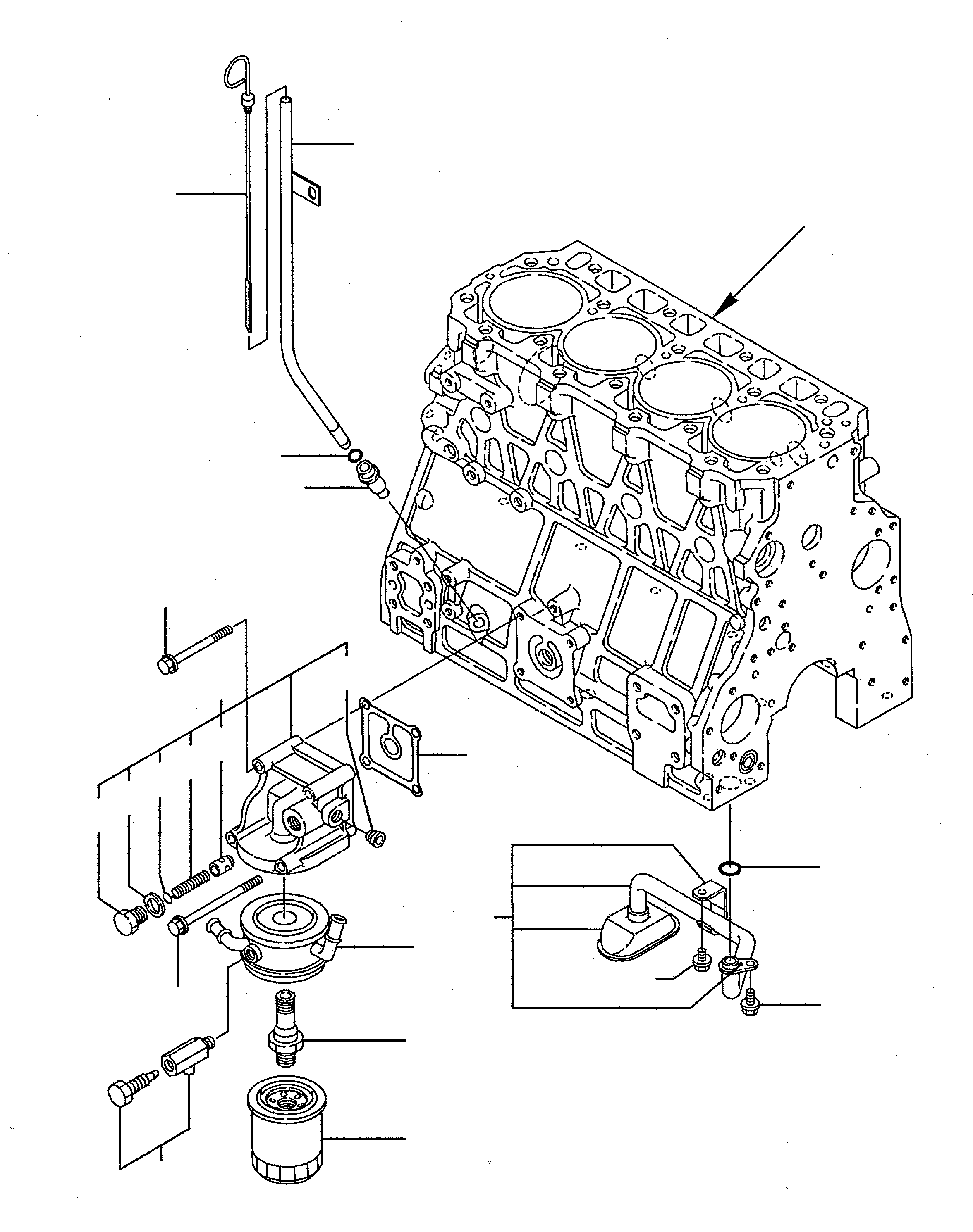 GUIDE, DIPSTICK YM123910-34840 KOMATSU