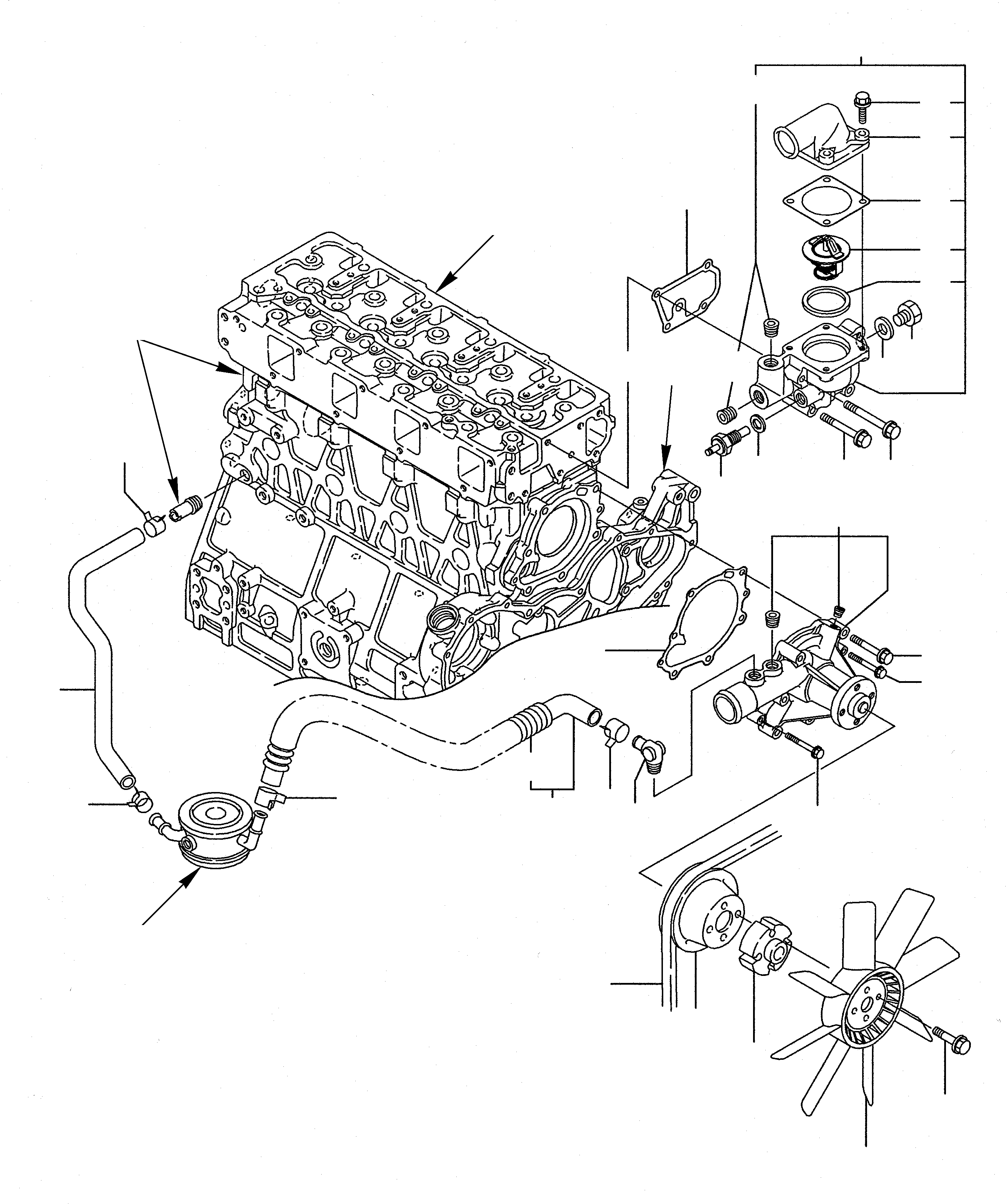 Клиновой ремень YM123910-42480 KOMATSU