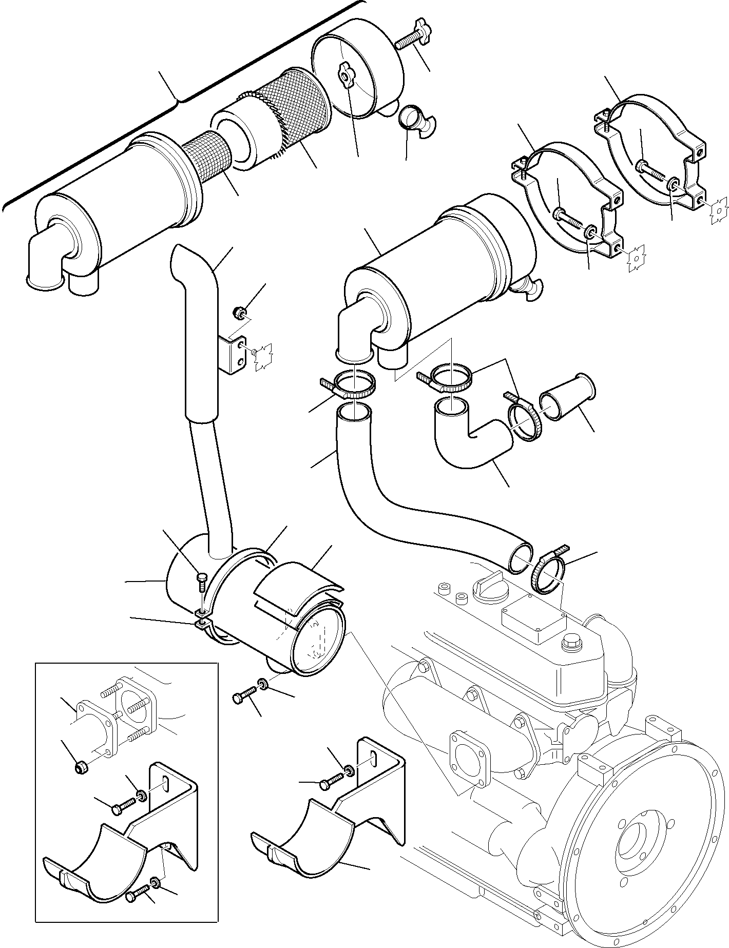 EXHAUST CATALYZER 333341065 KOMATSU