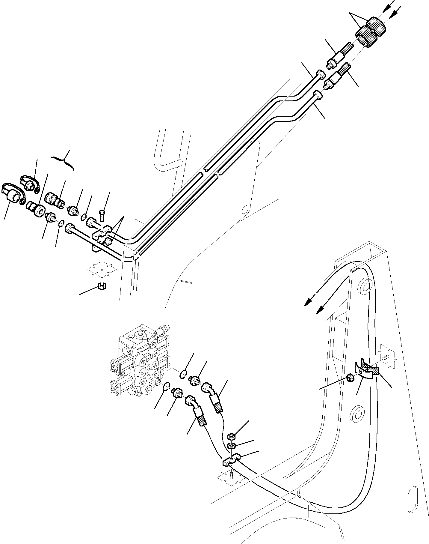 шланг 392393002 KOMATSU