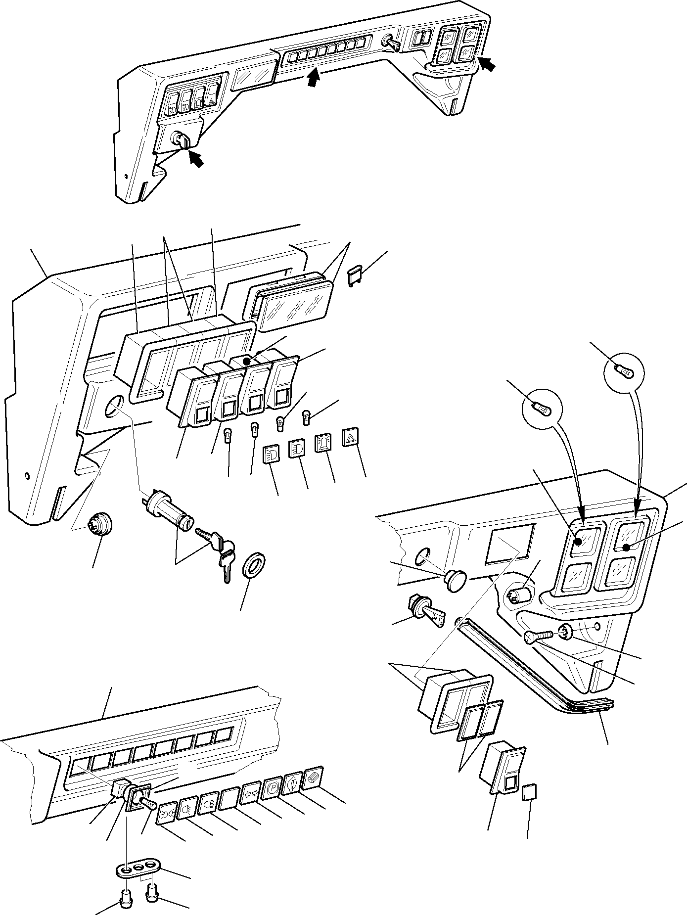 DASHBOARD 334412612 KOMATSU