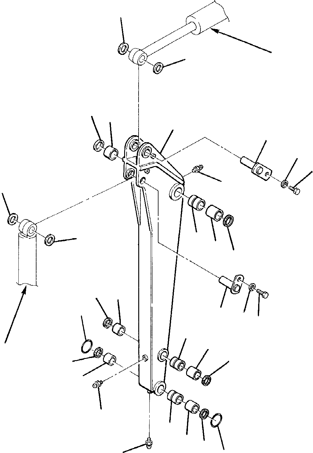 ARM, L=1600 mm 21D-70-12160 KOMATSU