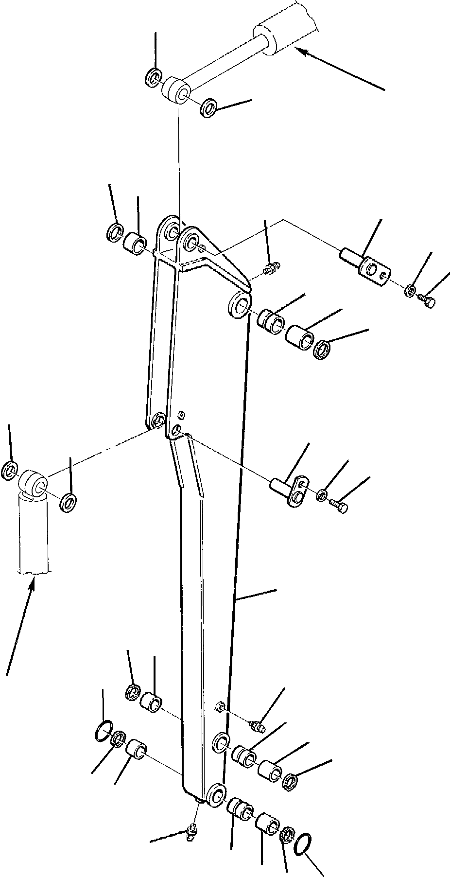 ARM, L=2300 mm 21D-70-12180 KOMATSU