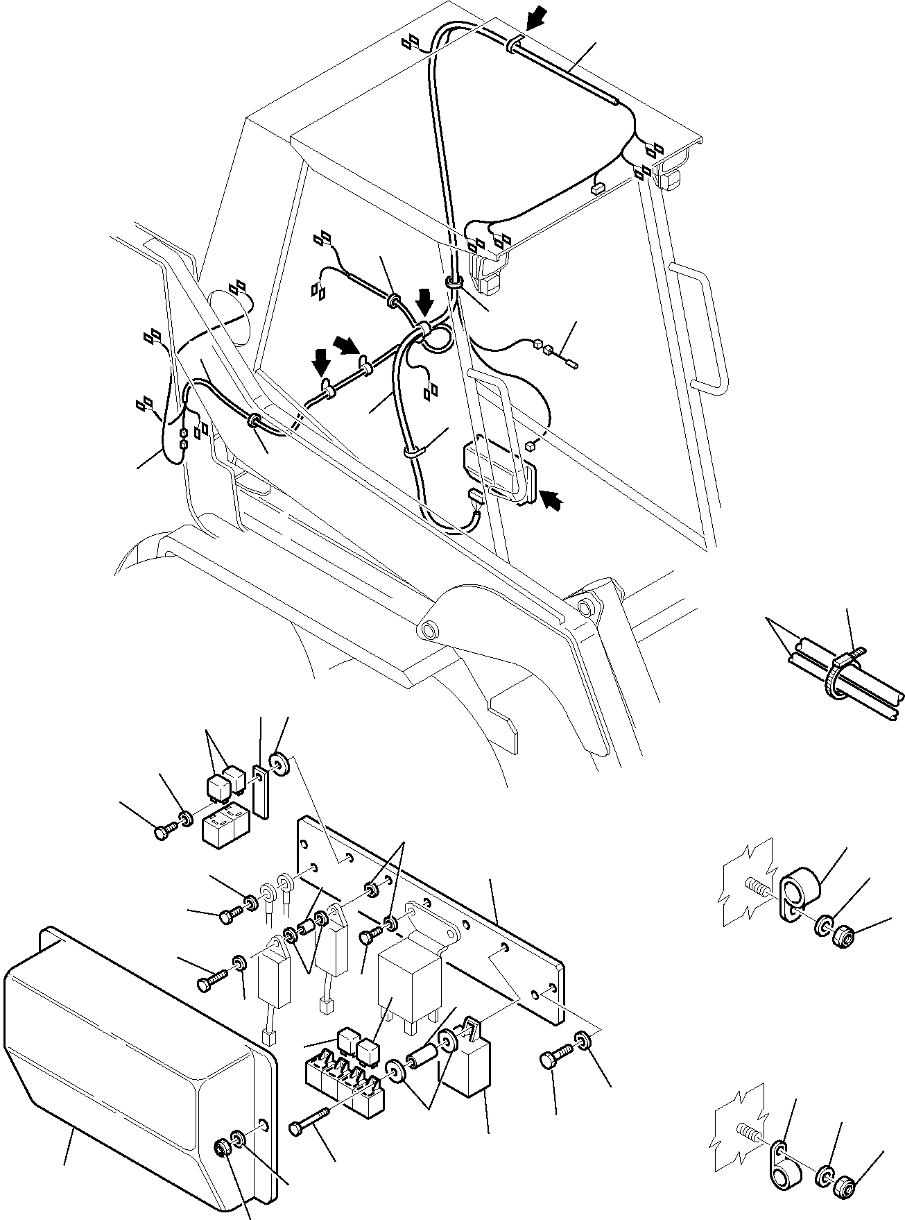 Жгут проводов 885270602 KOMATSU