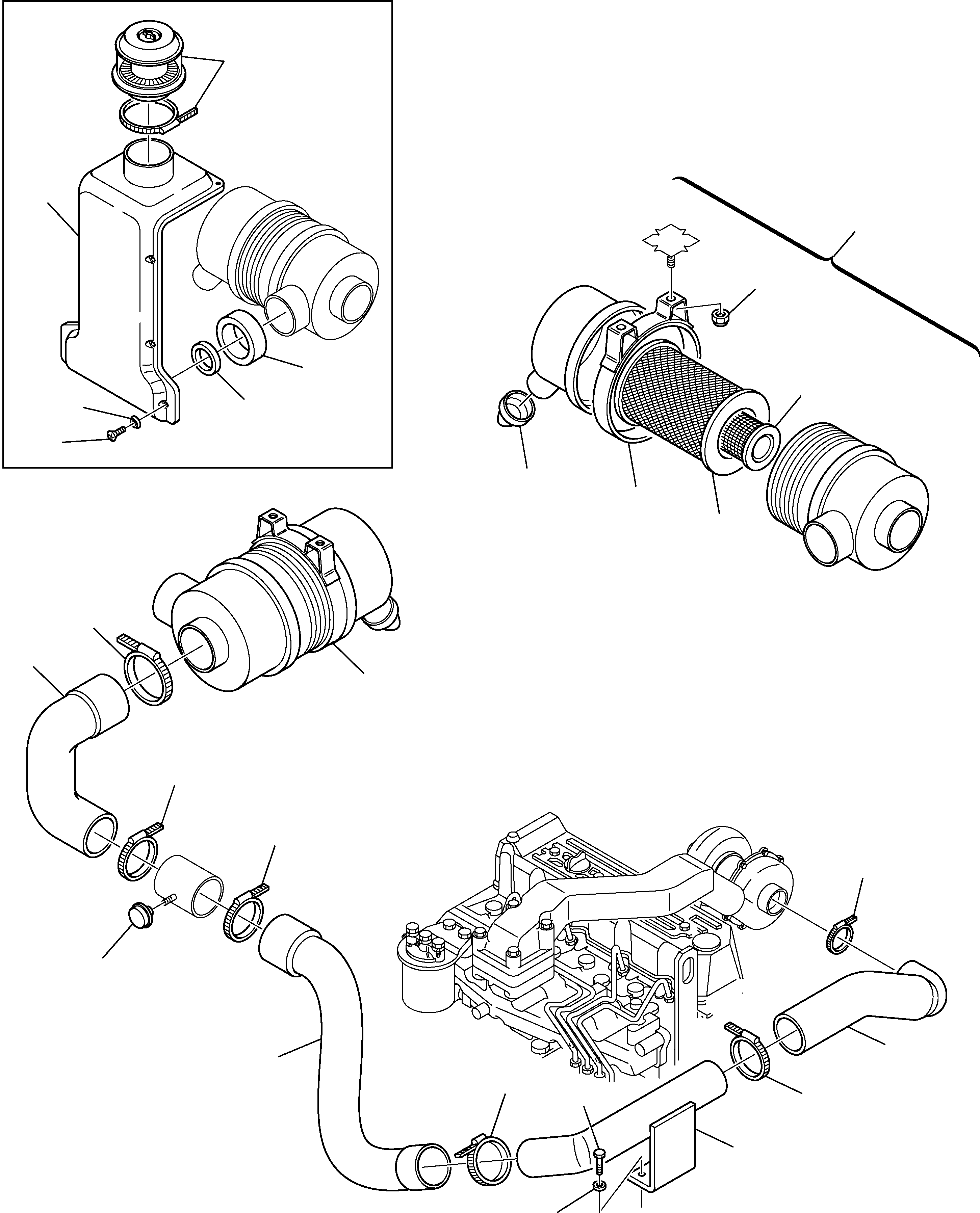 STRAINER ASSY., FUEL 848001069 KOMATSU
