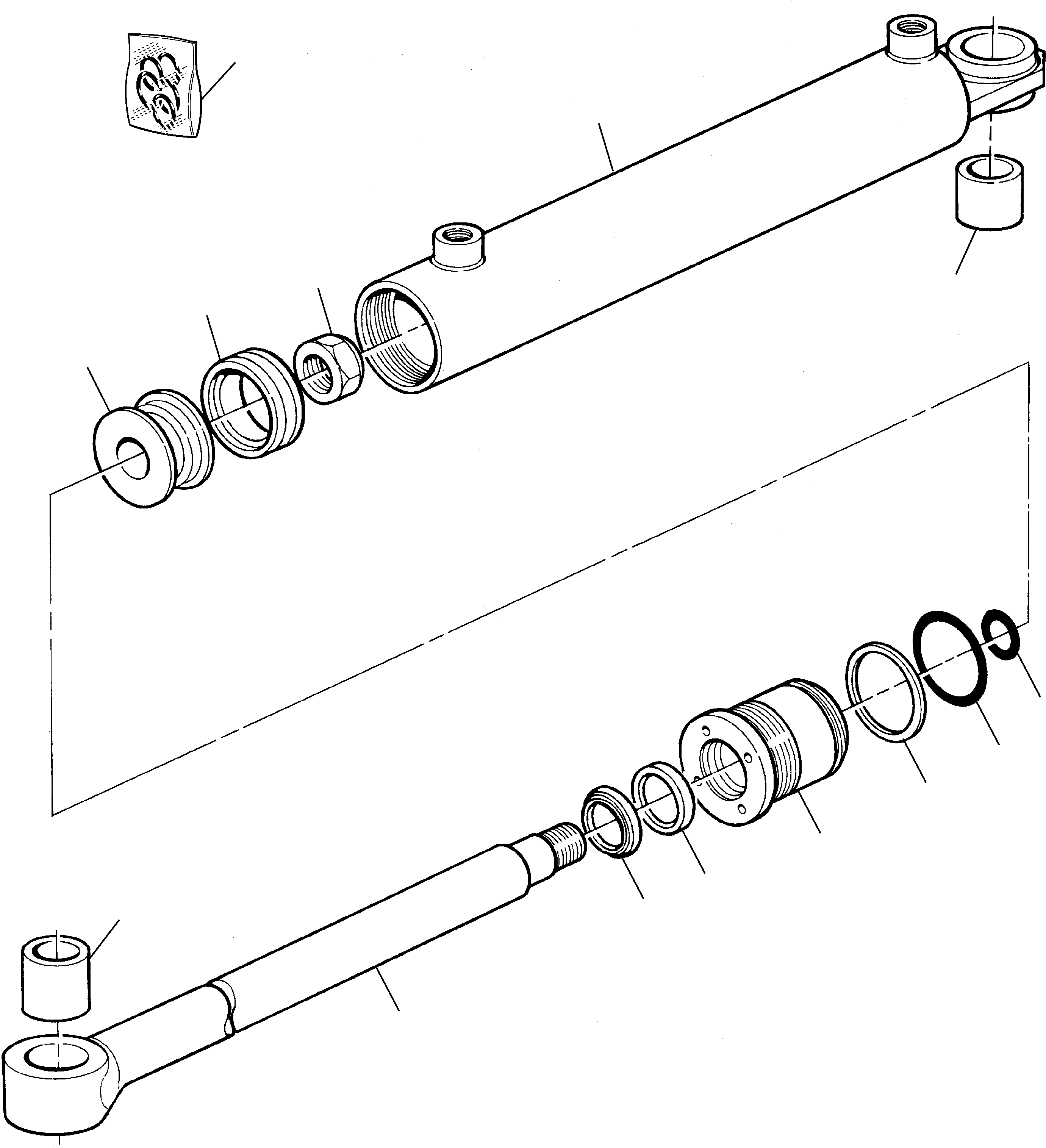 Шток поршня 200080705 KOMATSU