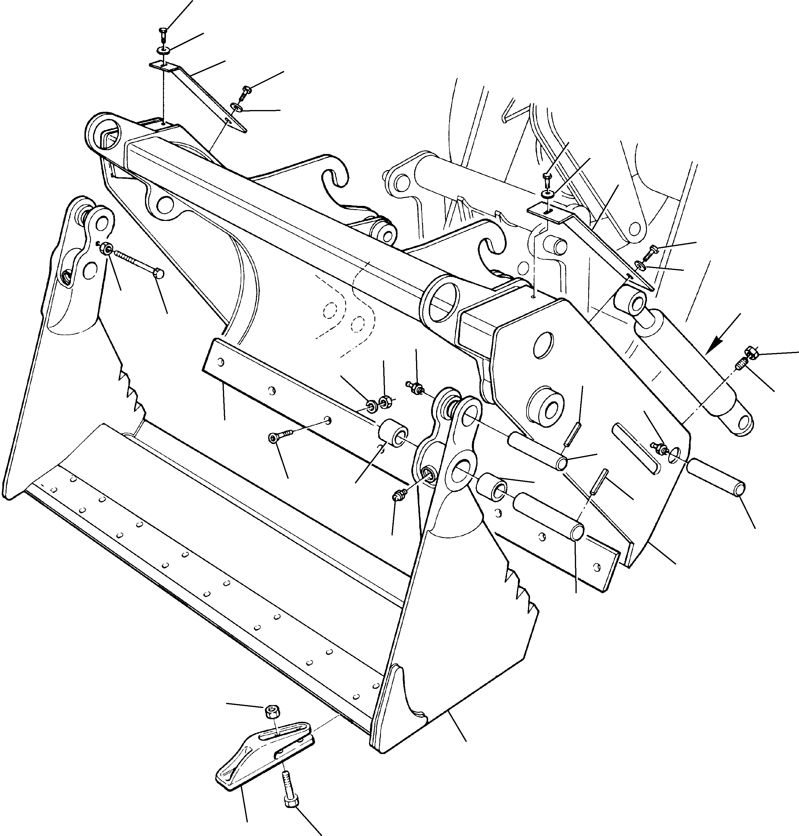 BUCKET 4 IN 1, ASSY. 360730069 KOMATSU
