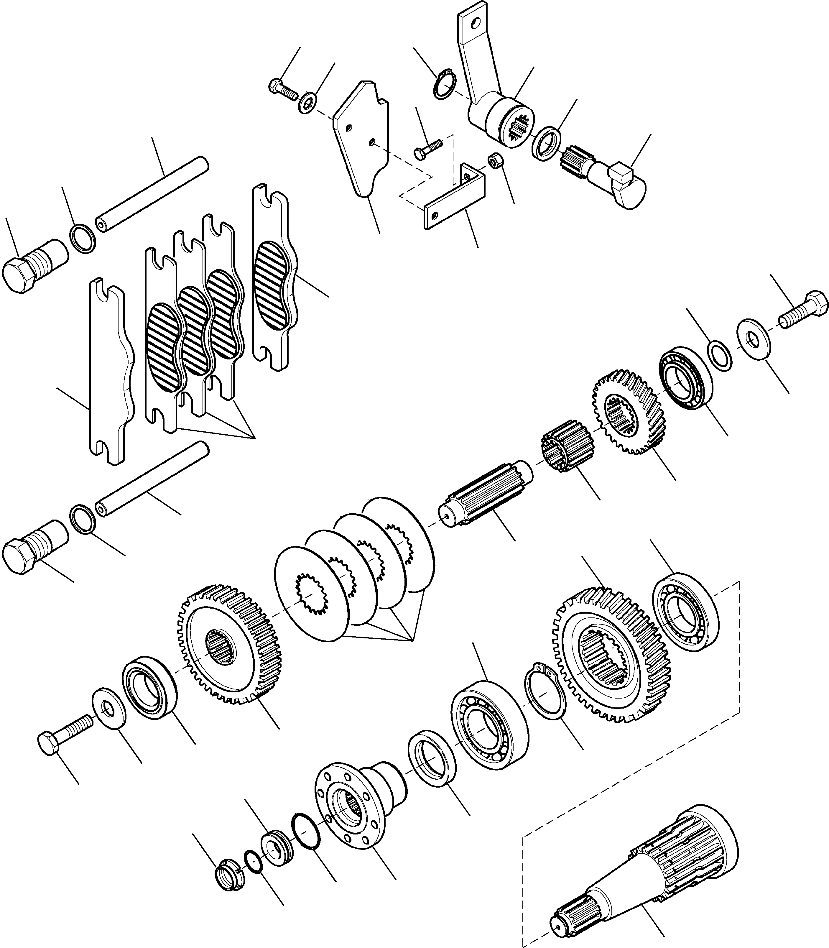 Тяга CA0128583 KOMATSU