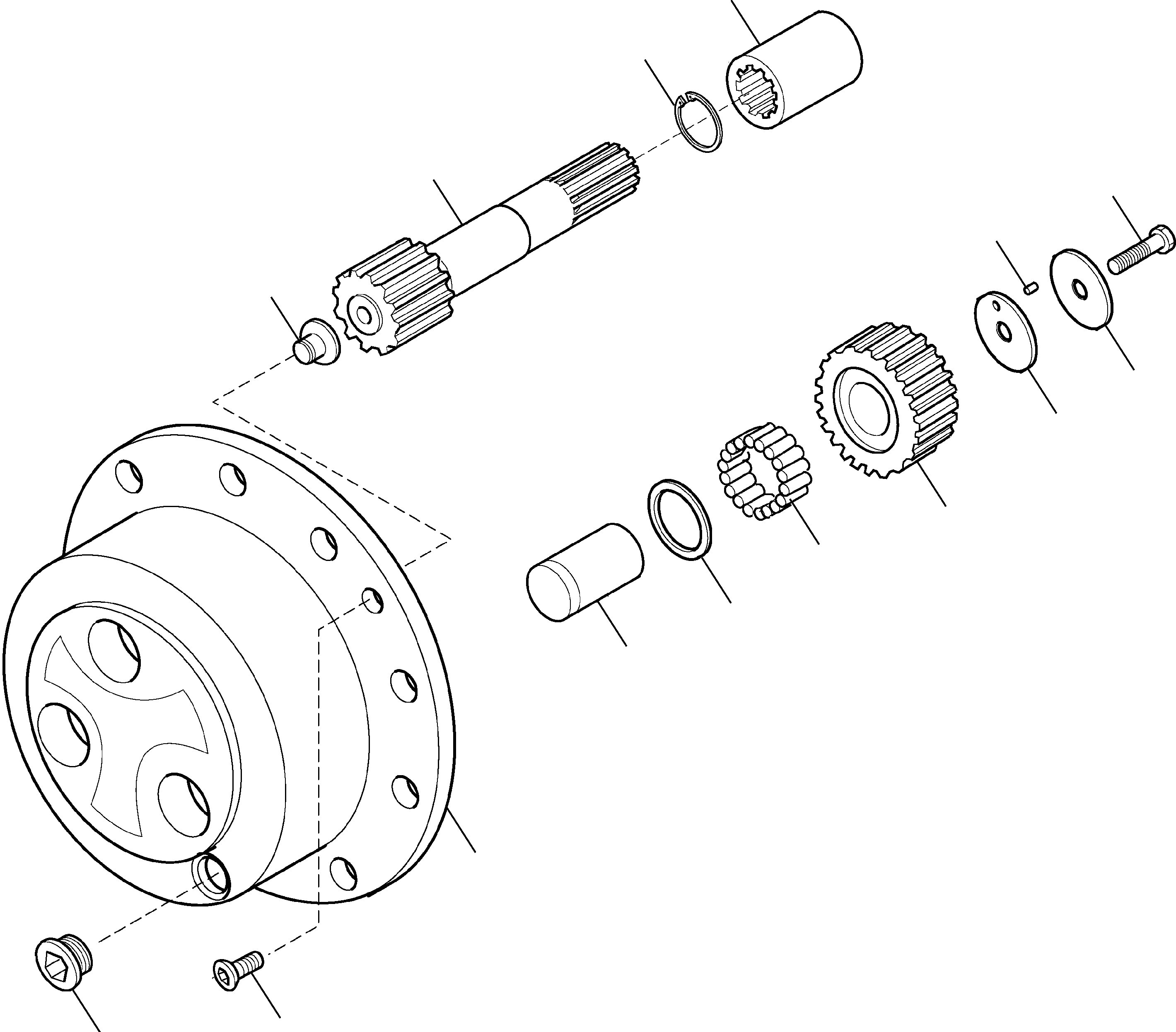 Ступица CA0137131 KOMATSU