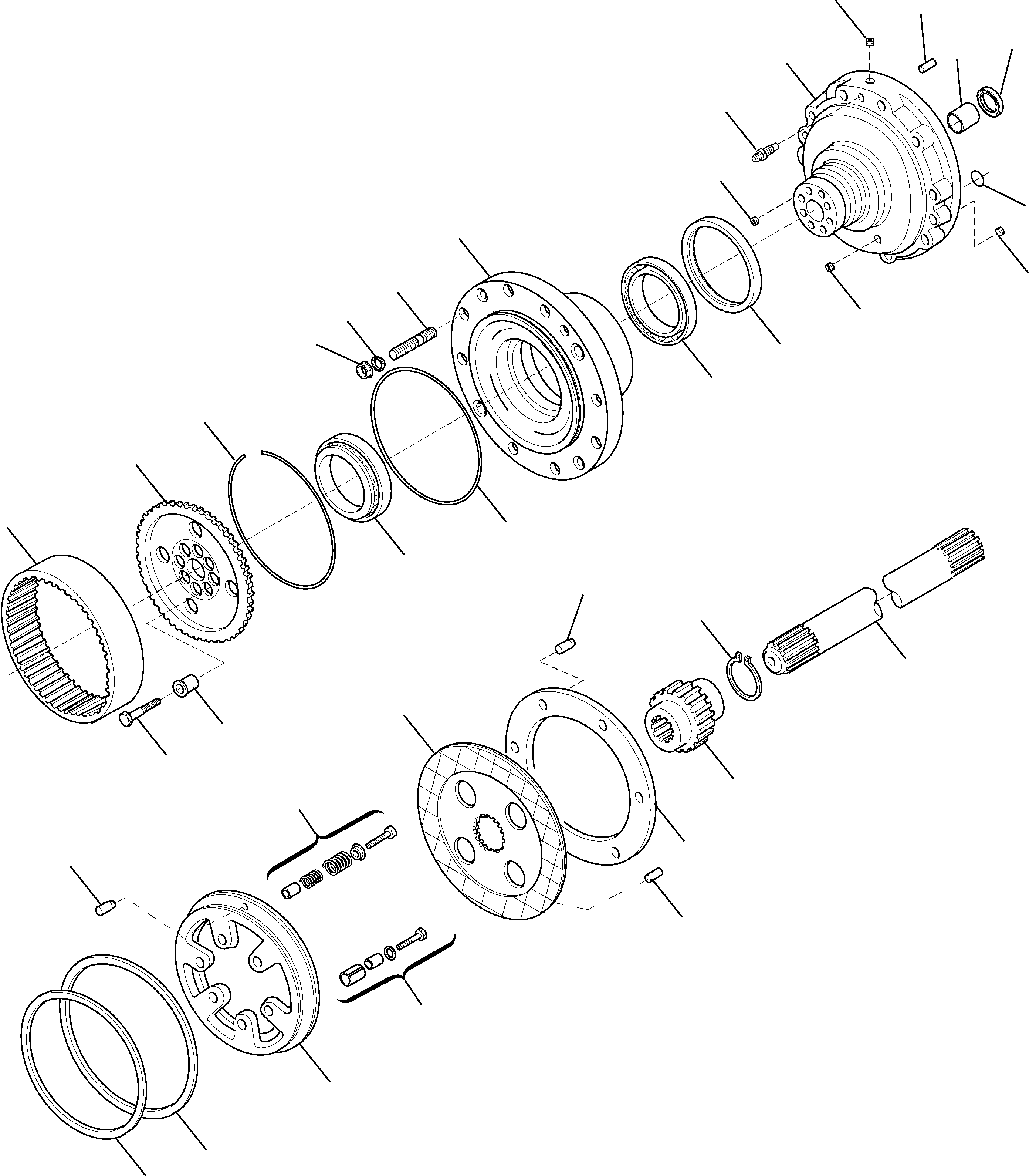 Пружинный штифт CA0244660 KOMATSU