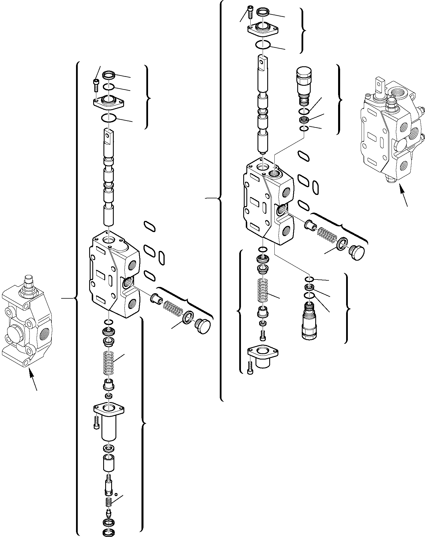 Комплект опоры 844100397 KOMATSU