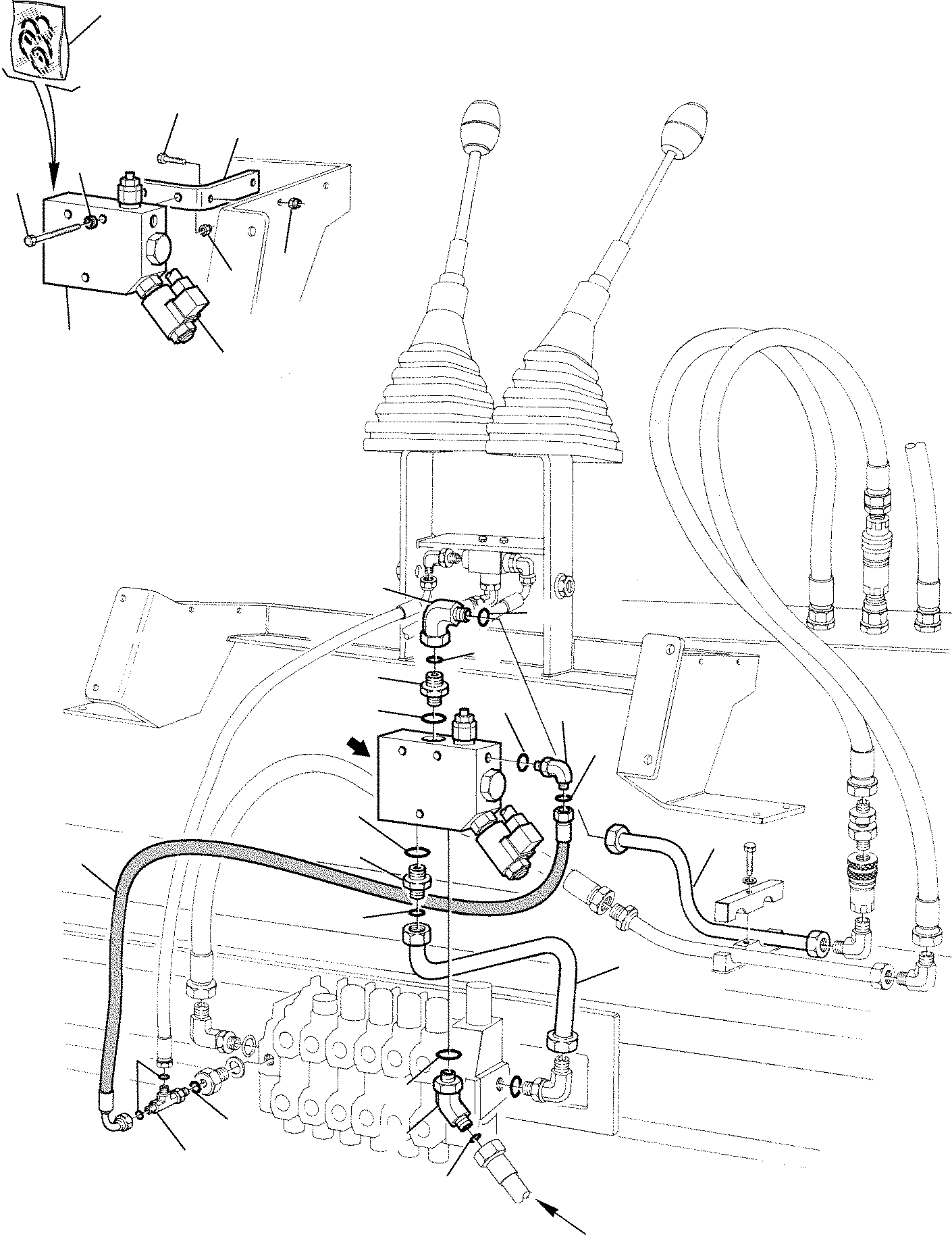 VALVE, ASSY. 245250077 KOMATSU