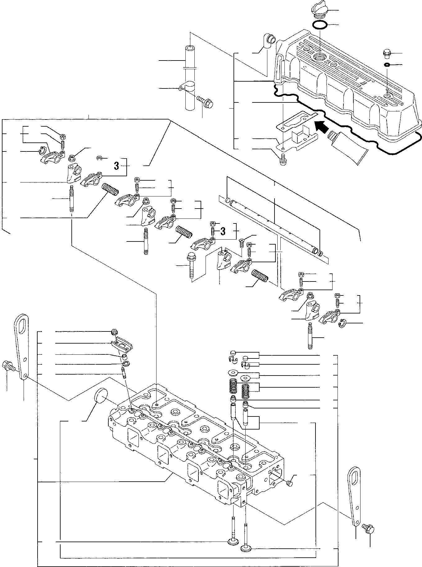ENGINE, ASSY. (871070014) KOMATSU