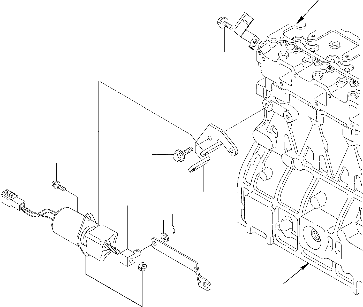ENGINE, ASSY. 871070014 KOMATSU