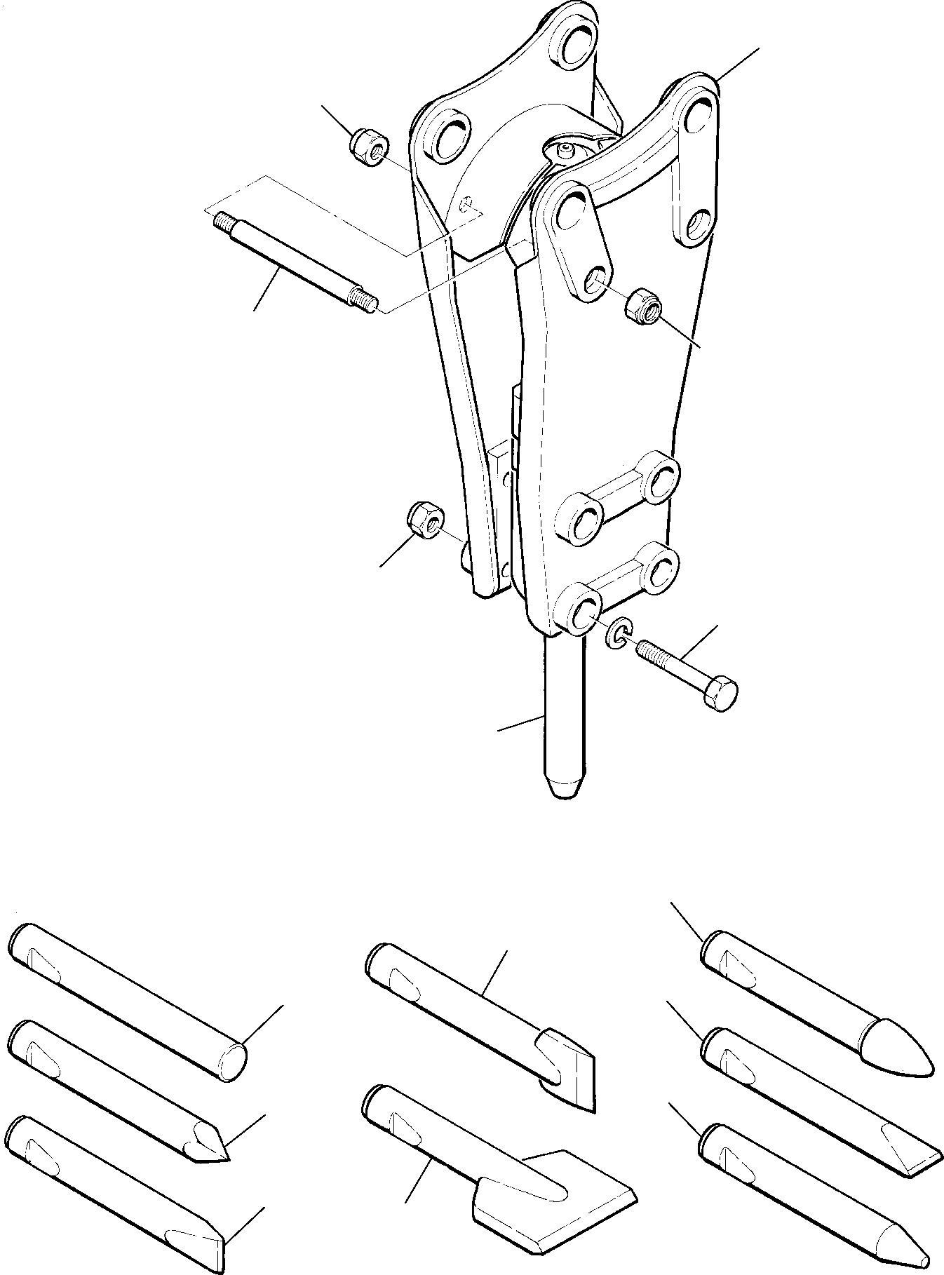 HAMMER, ASSY. (827010235) KOMATSU