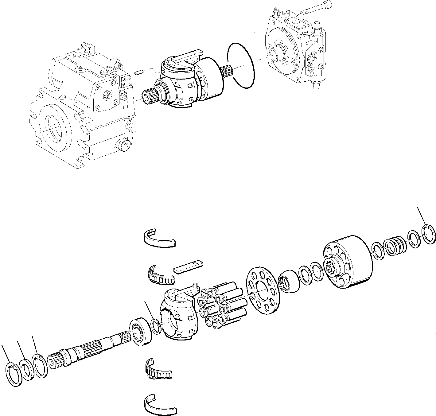 HYDRAULIC PUMP, ASSY. 840220097 KOMATSU