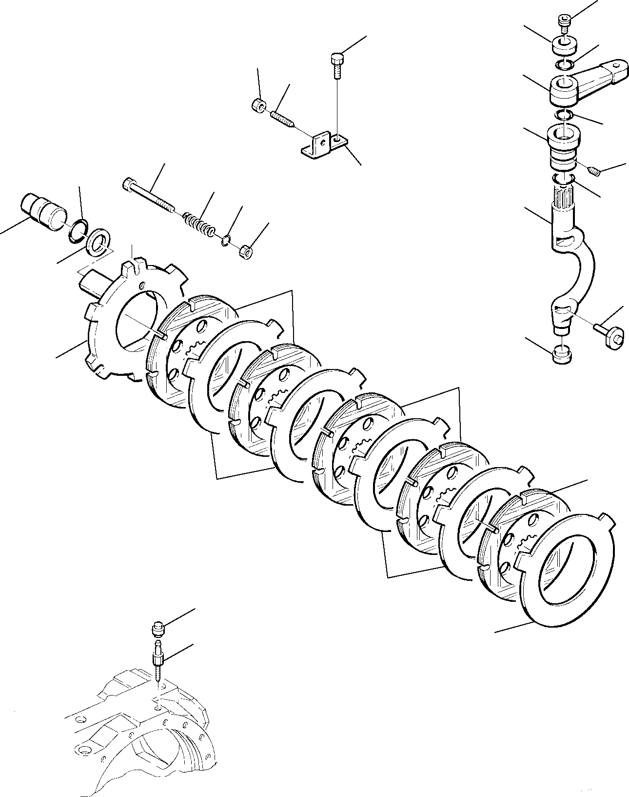 CHECK BOLT HU0700902 KOMATSU