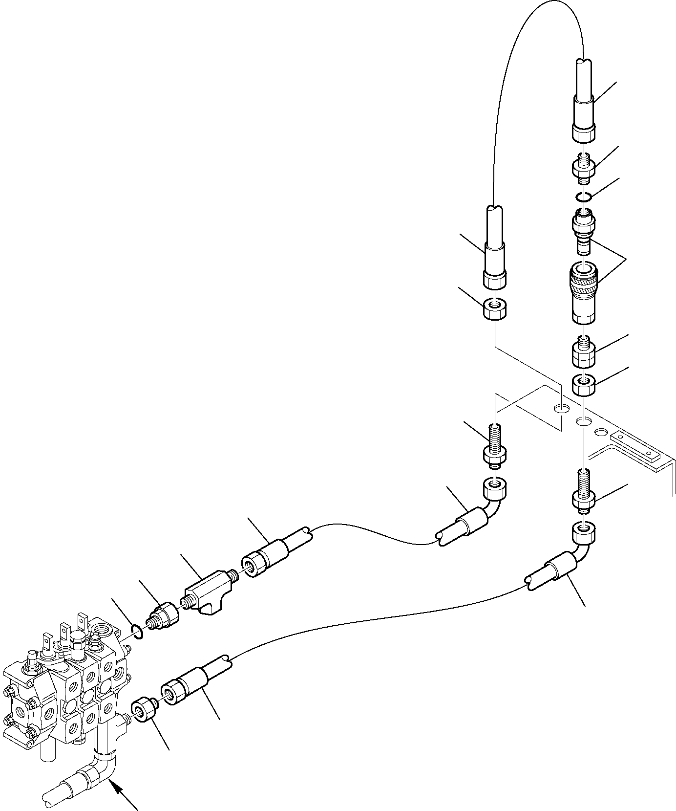 Шланг 392207041 KOMATSU