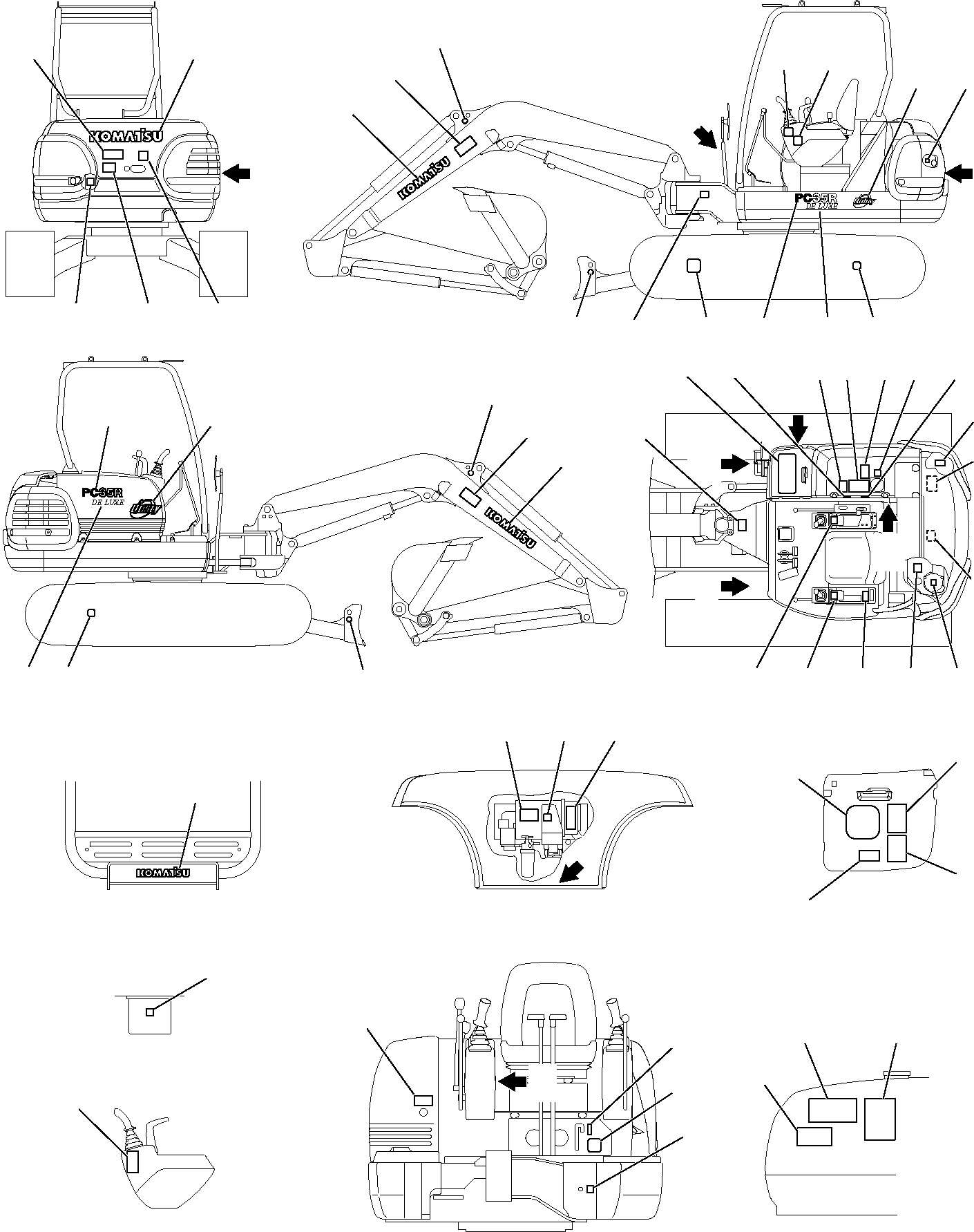 ANTISLIP 3F45B2624 KOMATSU