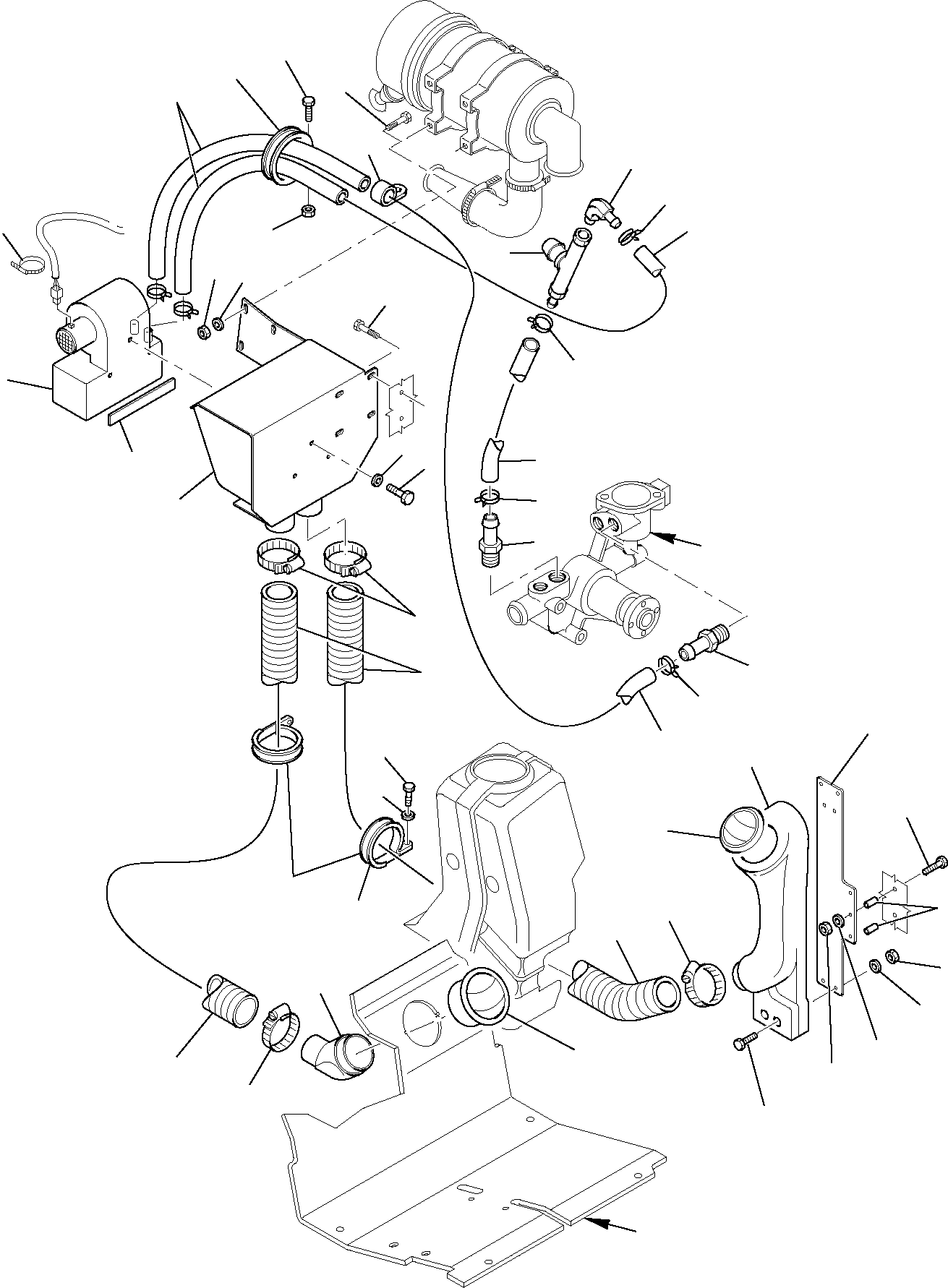 Опора 334458063 KOMATSU