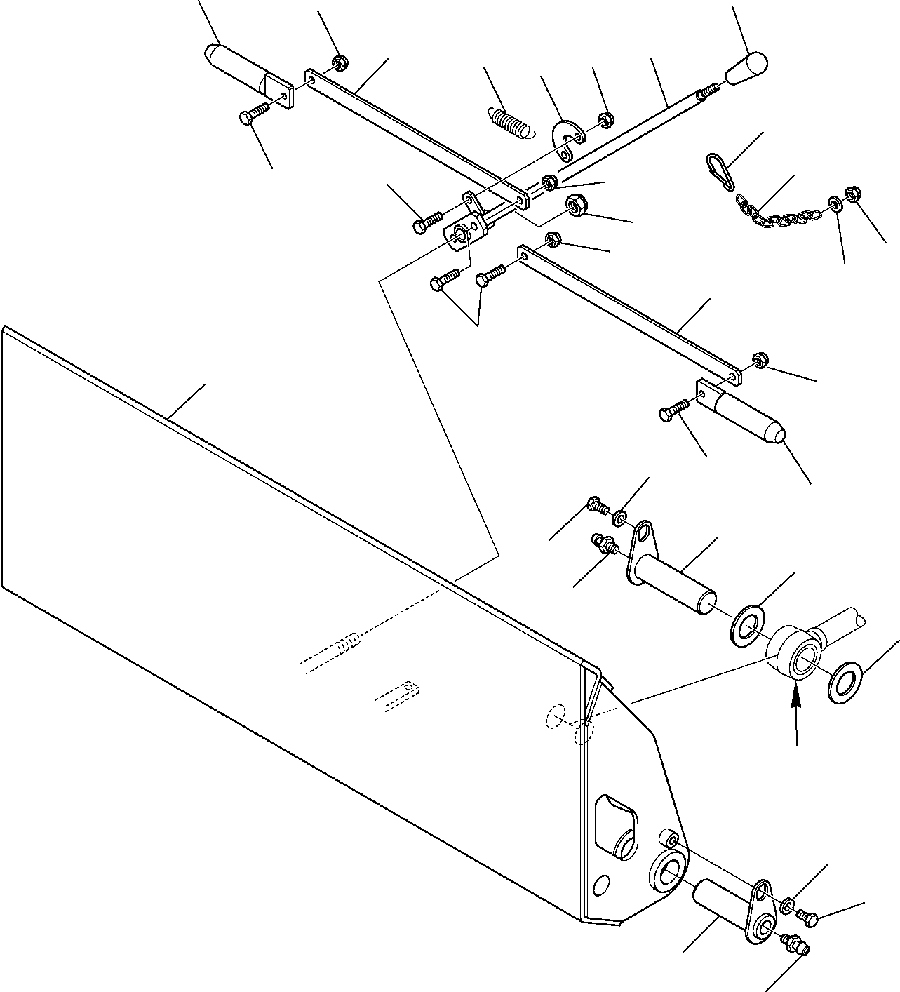 FRAME, TOOL BAR 37A-70-13111 KOMATSU