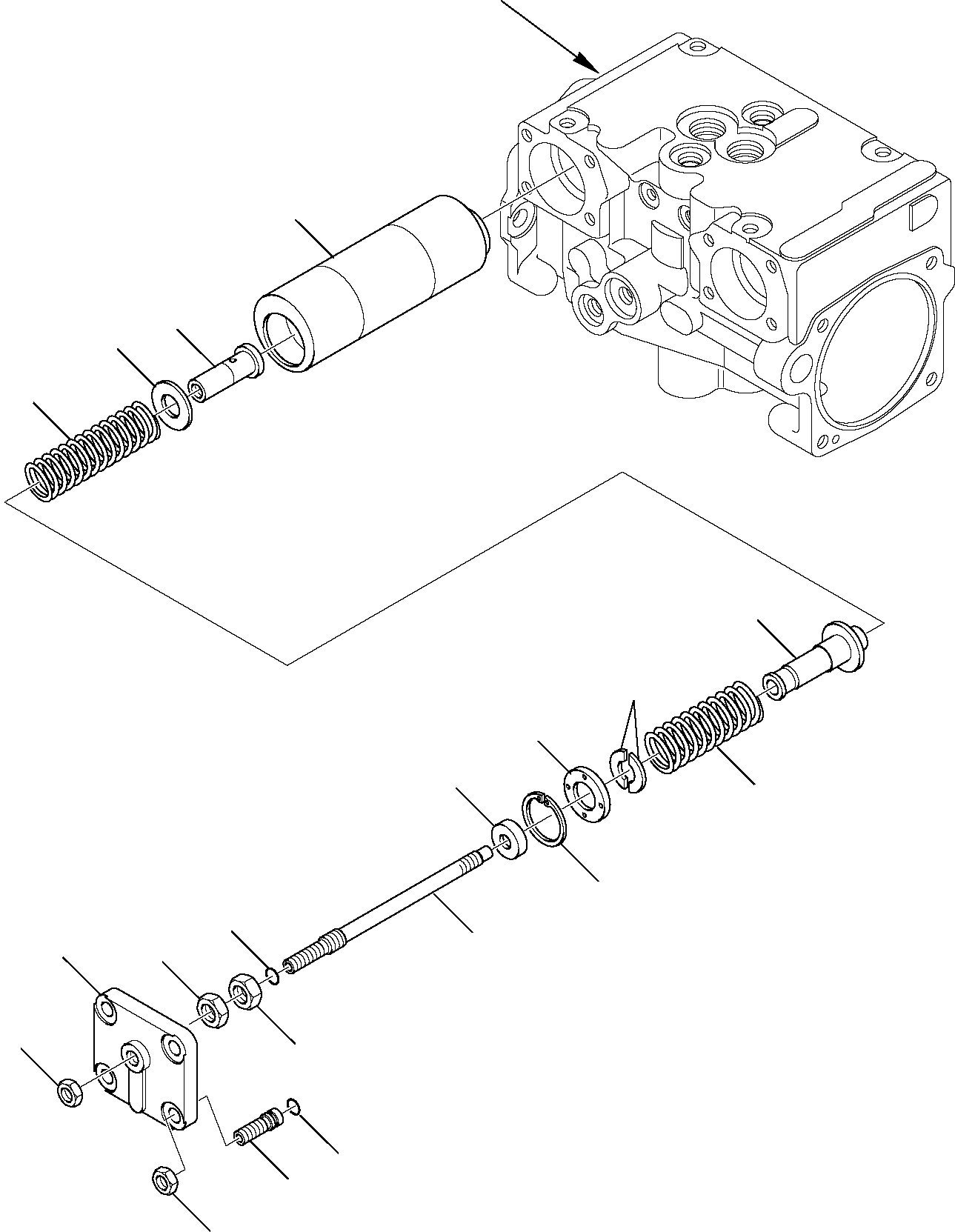 Фланец (\7\720-2T-03080) KOMATSU