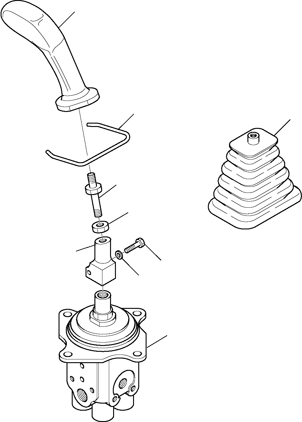 PPC VALVE, R.H. 702-16-03282 KOMATSU