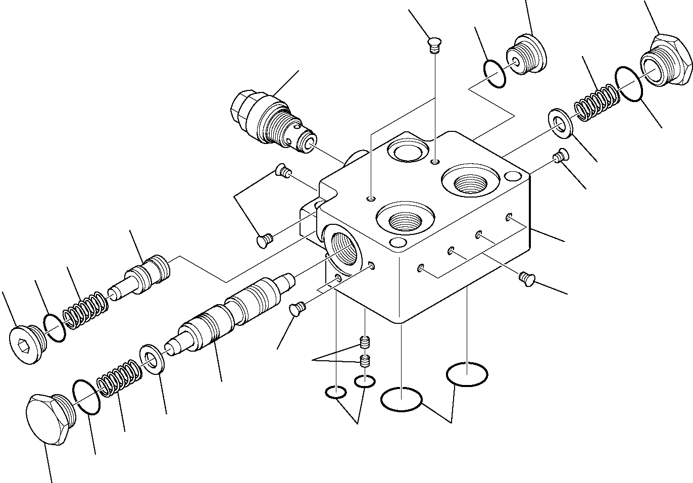Предохранительный клапан FUZR-01-A-8957A KOMATSU