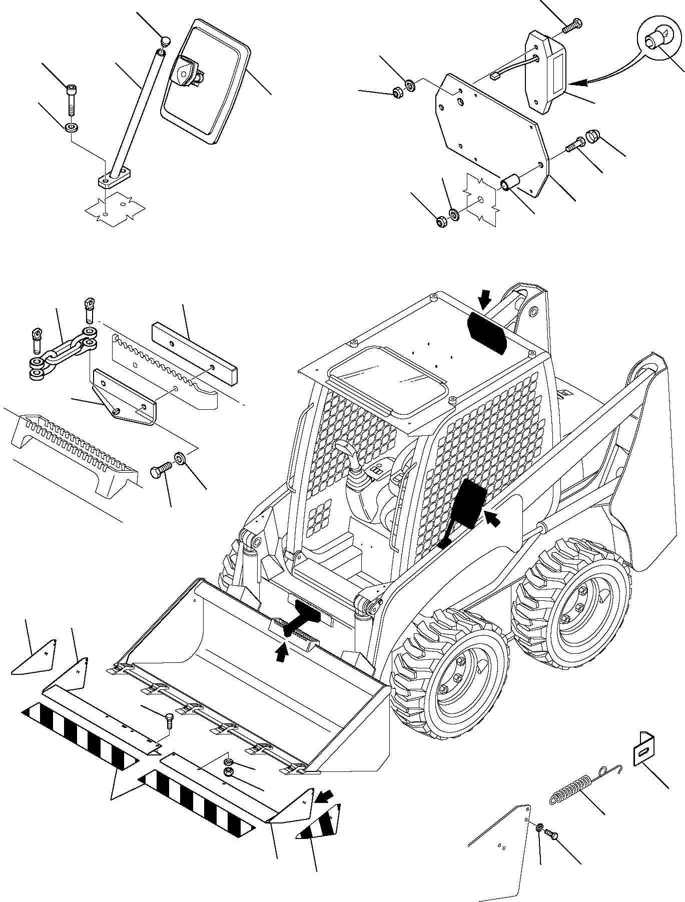PLATE, SUPPORT 37A-06-11630 KOMATSU
