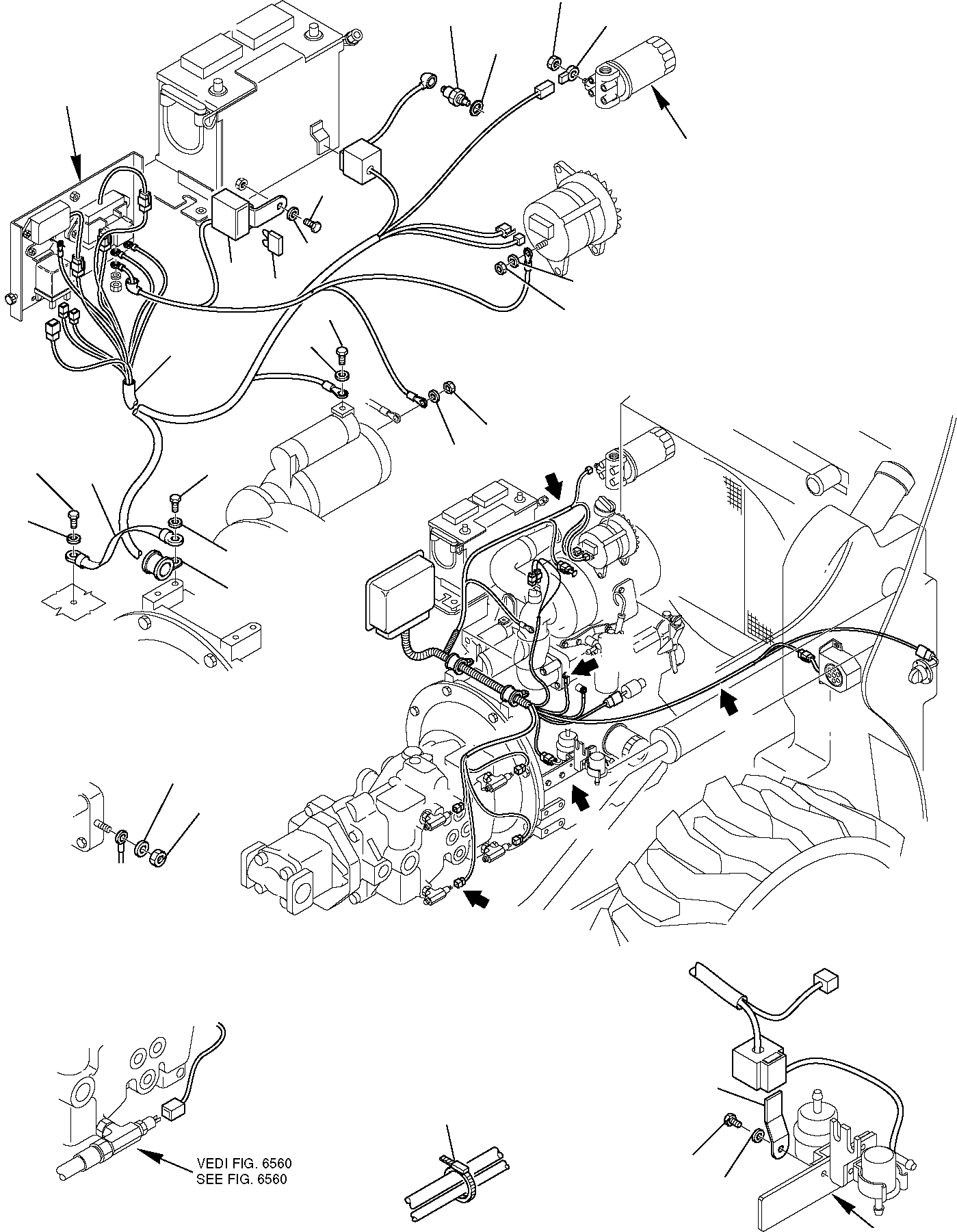 жгут проводов 37C-06-11312 KOMATSU