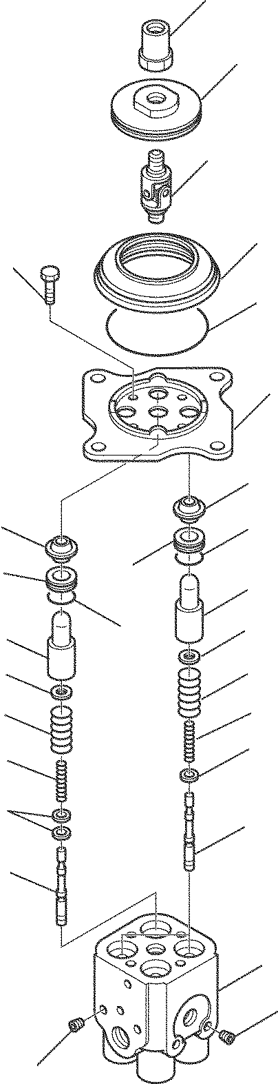 PPC VALVE, ASSY. 702-16-03080 KOMATSU