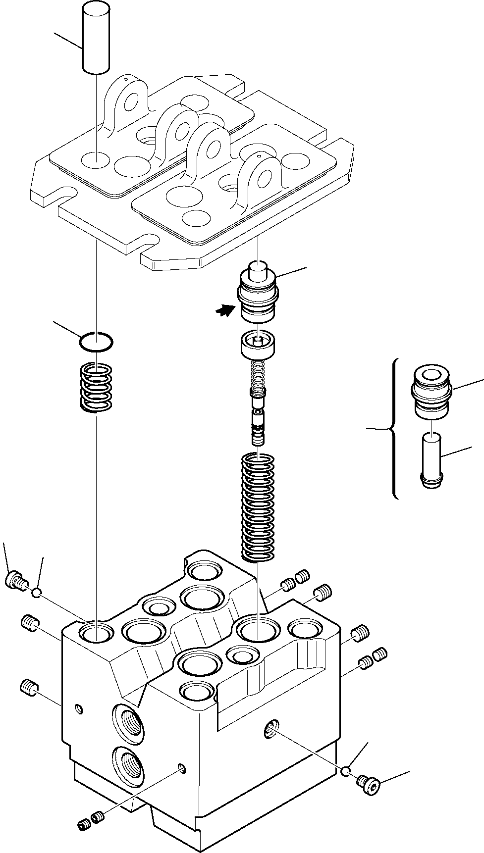 CAP, ASSEMBLY 21D-60-13930 KOMATSU