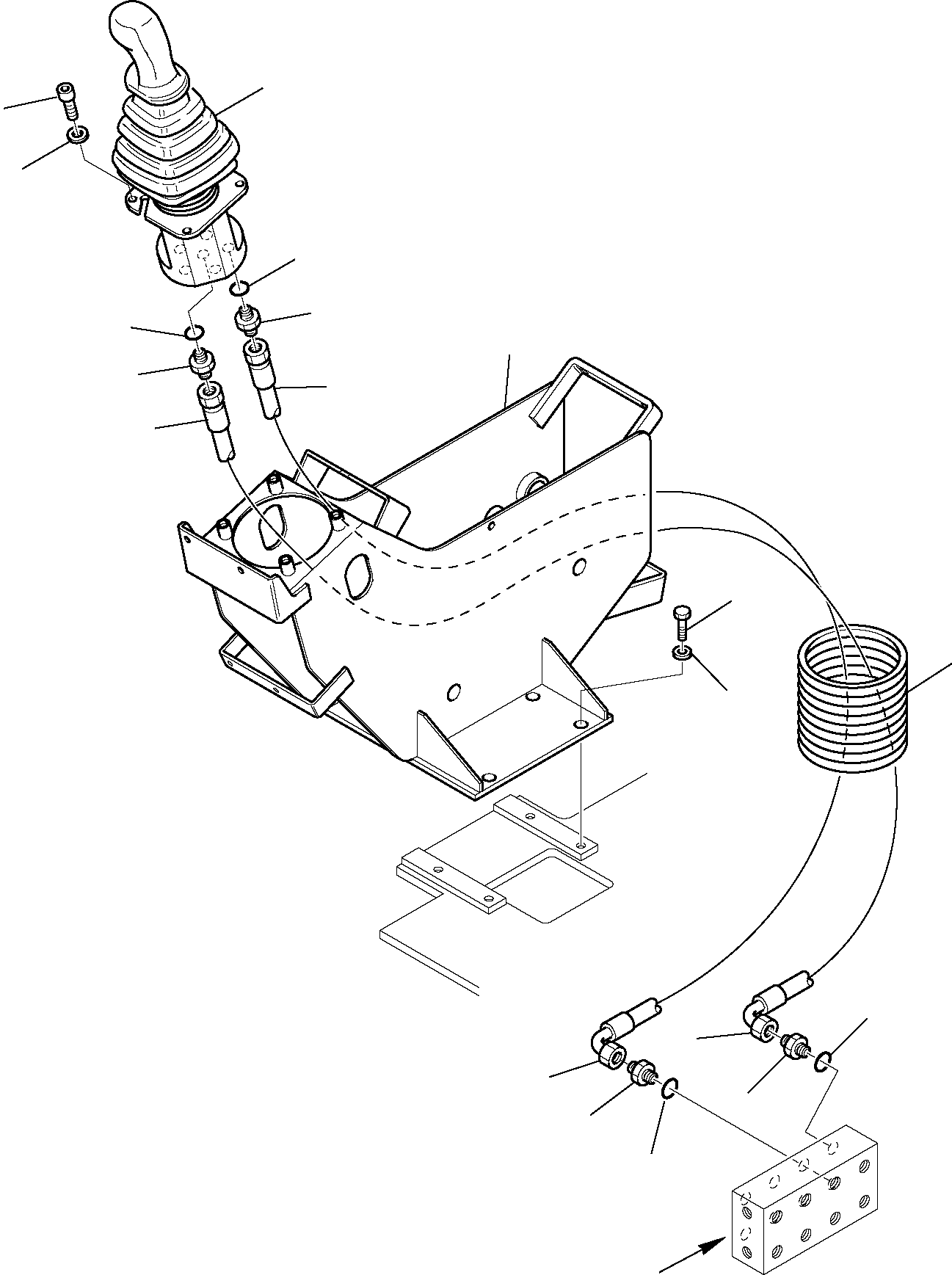 Соединительный штуцер 21D-09-56520 KOMATSU