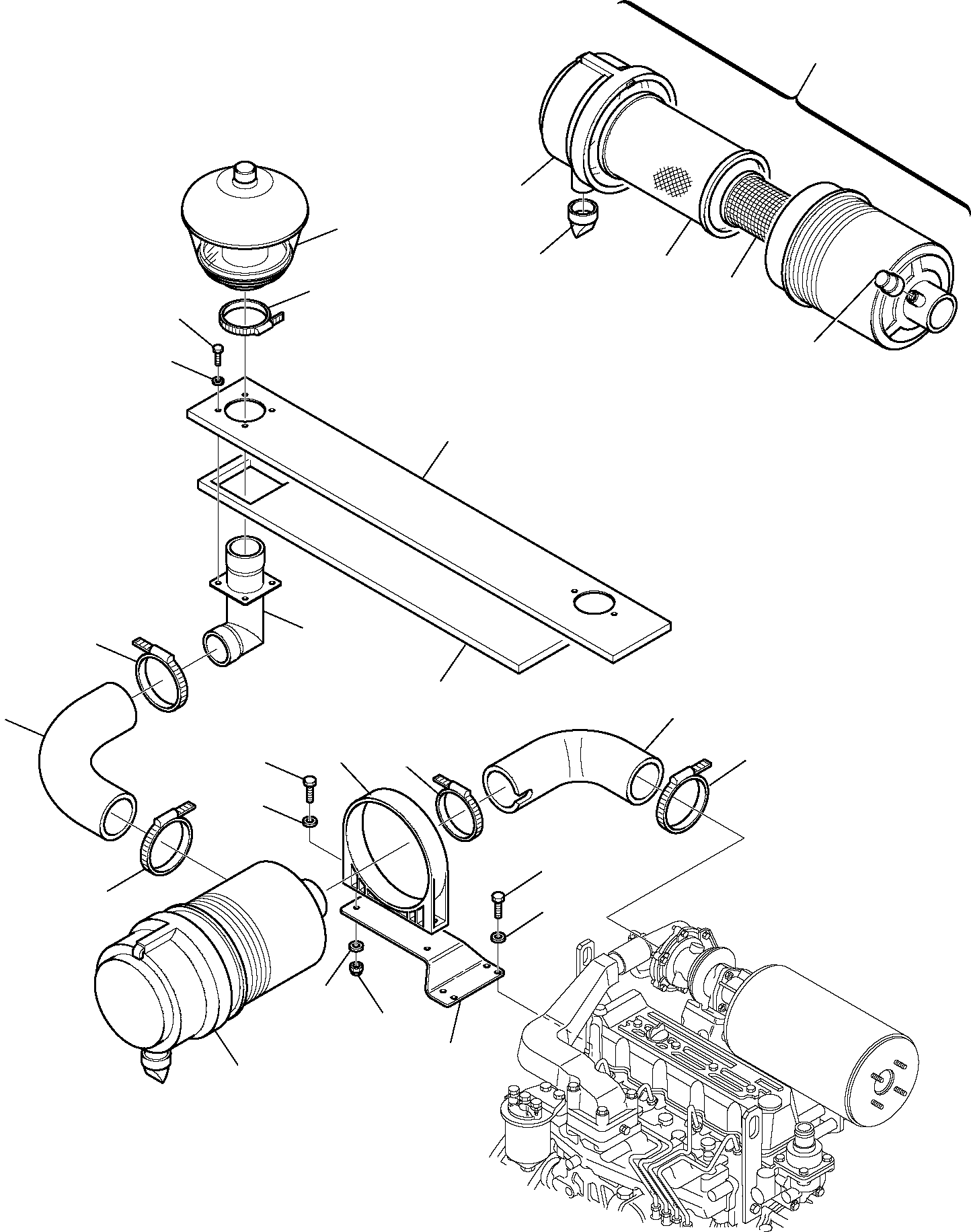 PRE-FUEL FILTER 226-02-11360 KOMATSU