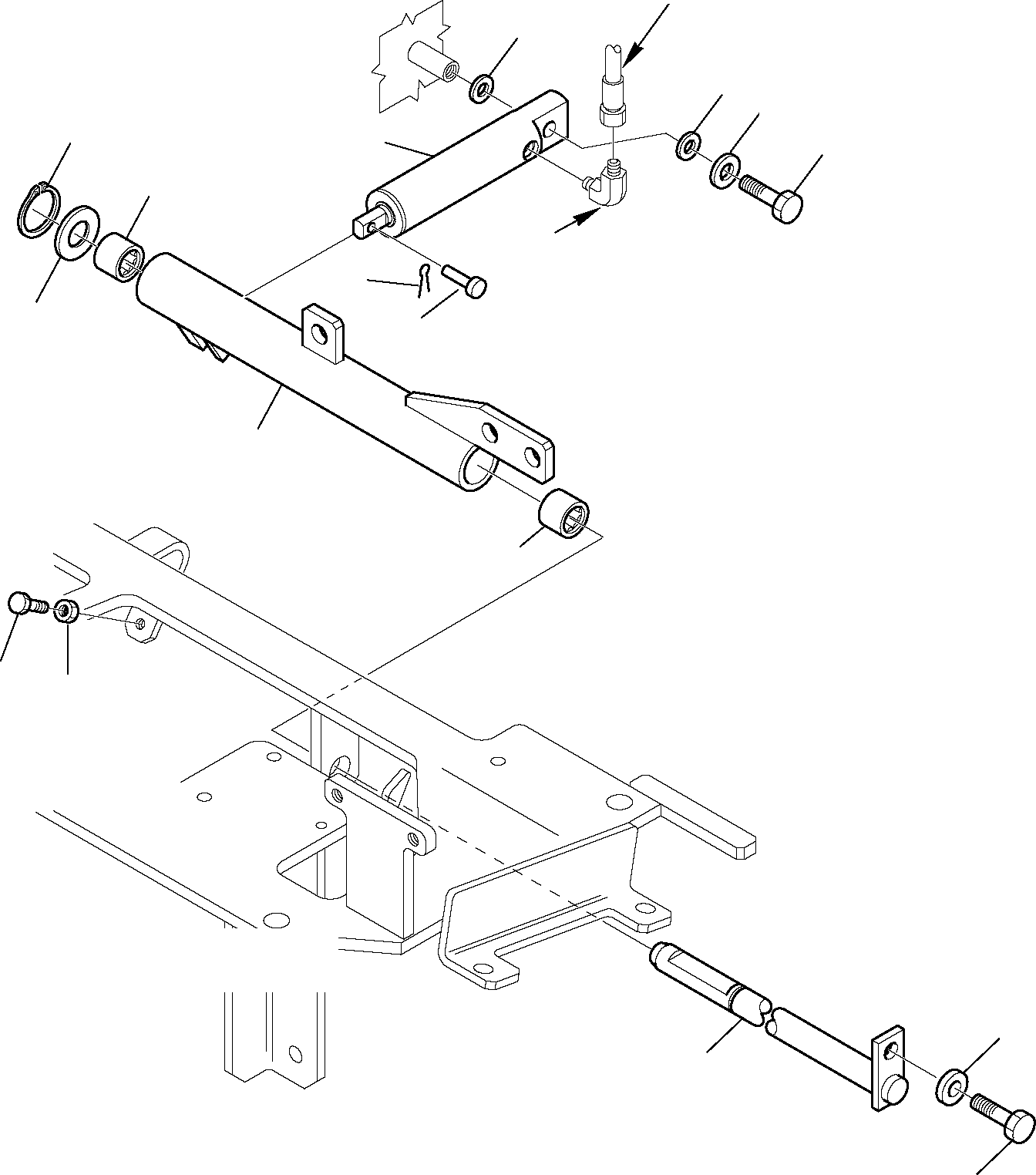 Рычаг 3F0572062 KOMATSU