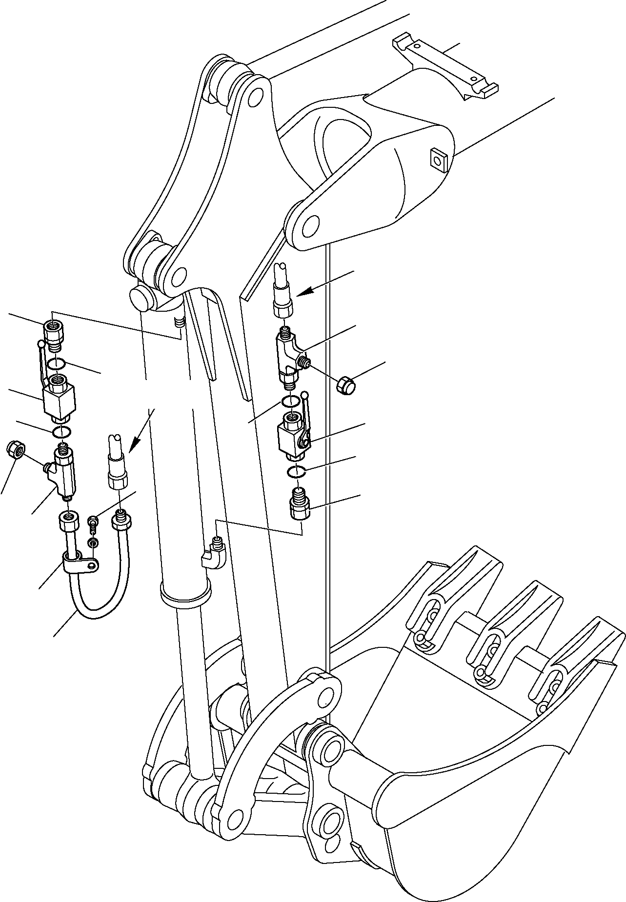 Труба 3F0593061 KOMATSU